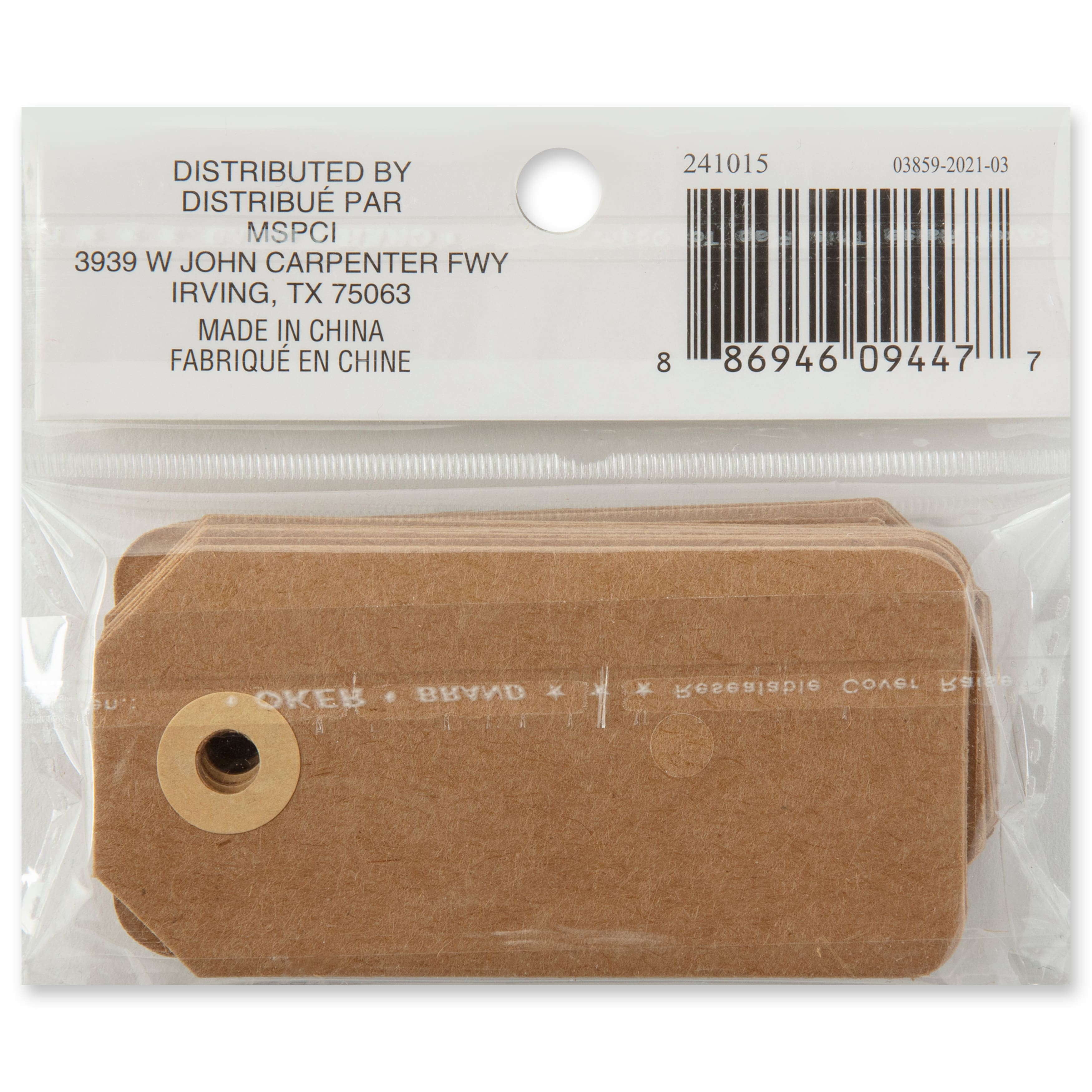 12 Packs: 25 ct. (300 total) Kraft Creative Tags by Recollections™