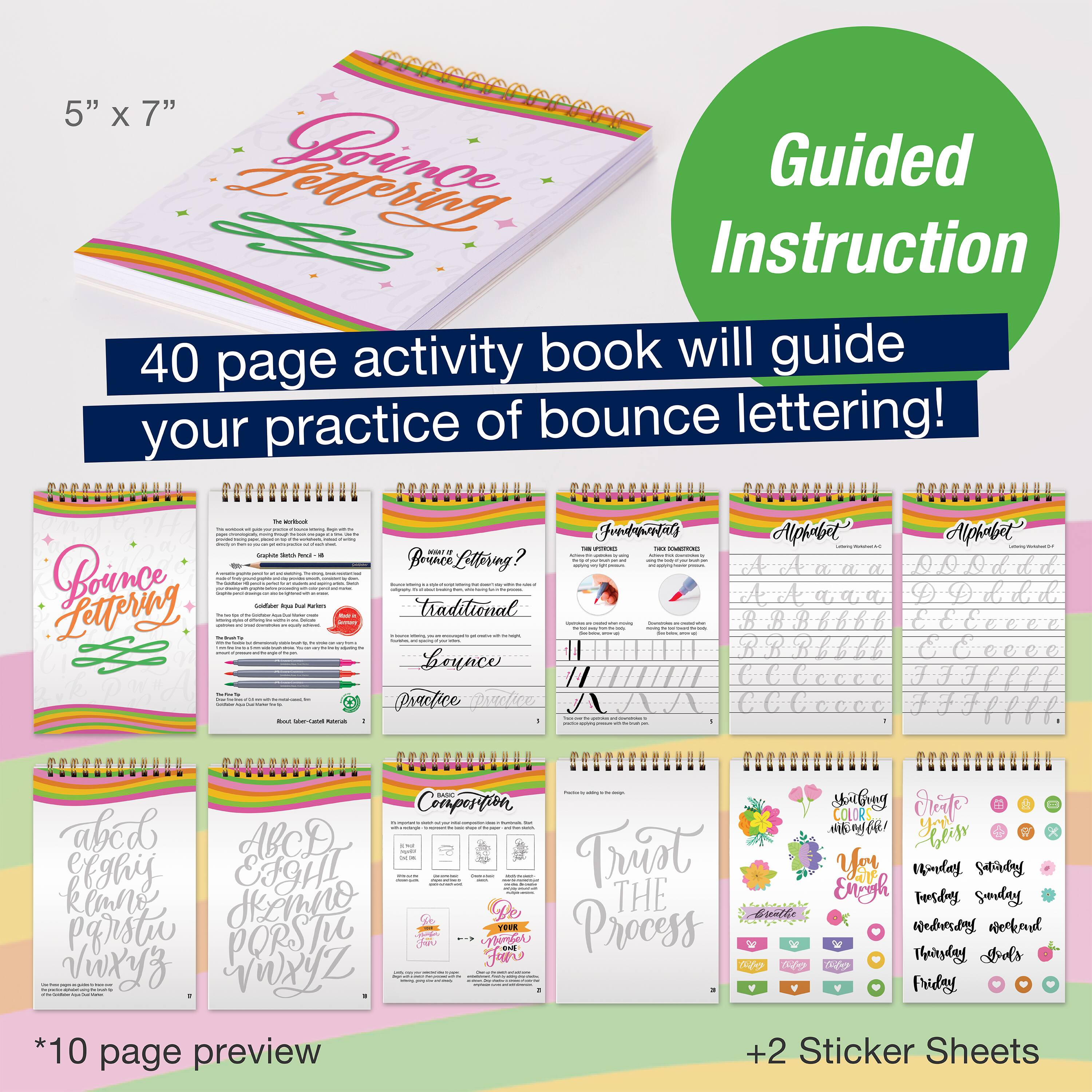 Faber-Castell&#xAE; Bounce Lettering Kit
