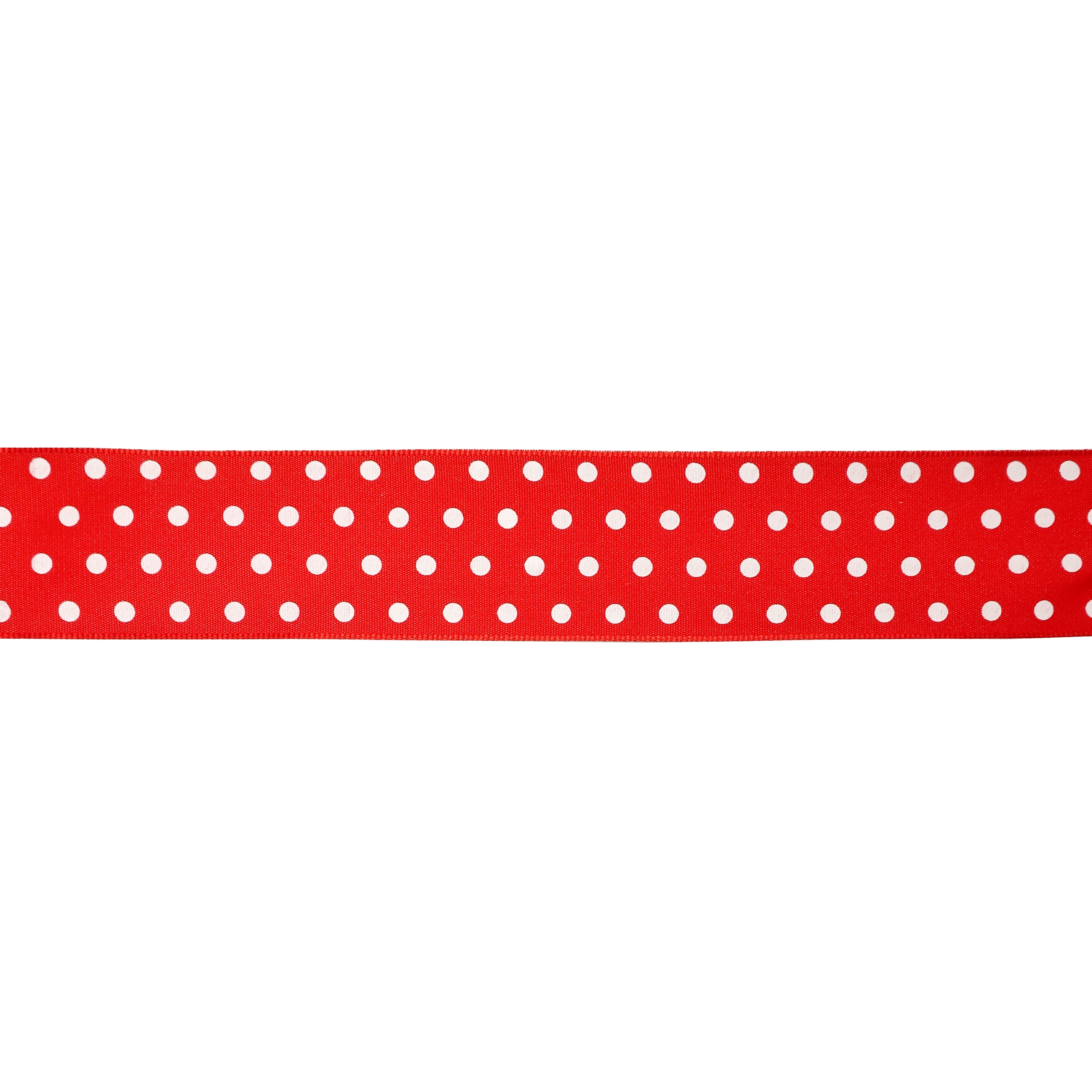 12 Pack: 1.5" x 3yd. Sheer Wired Polka Dot Ribbon by Celebrate It®