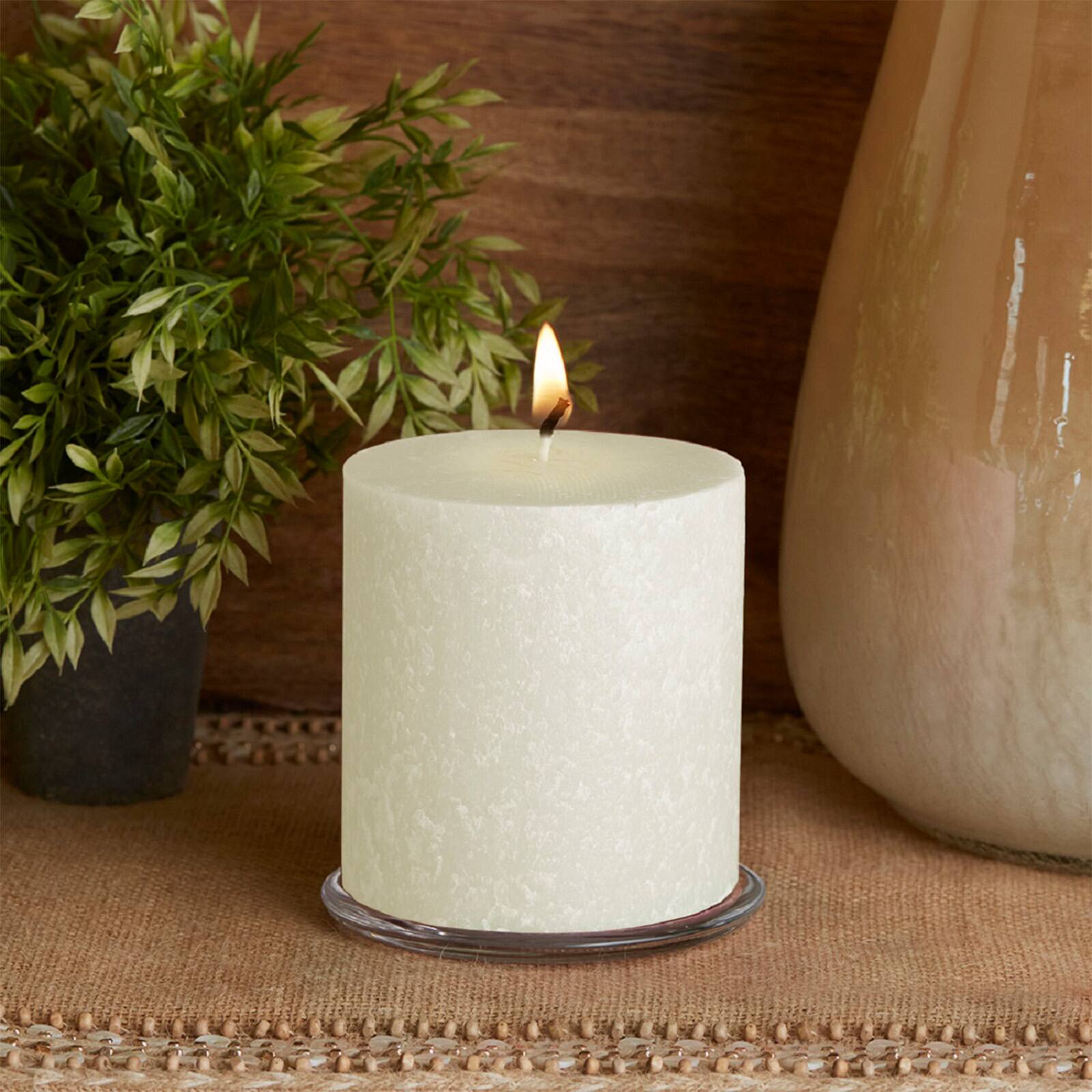 Root Candles Timberline™ 4" x 4" Unscented Pillar Candle