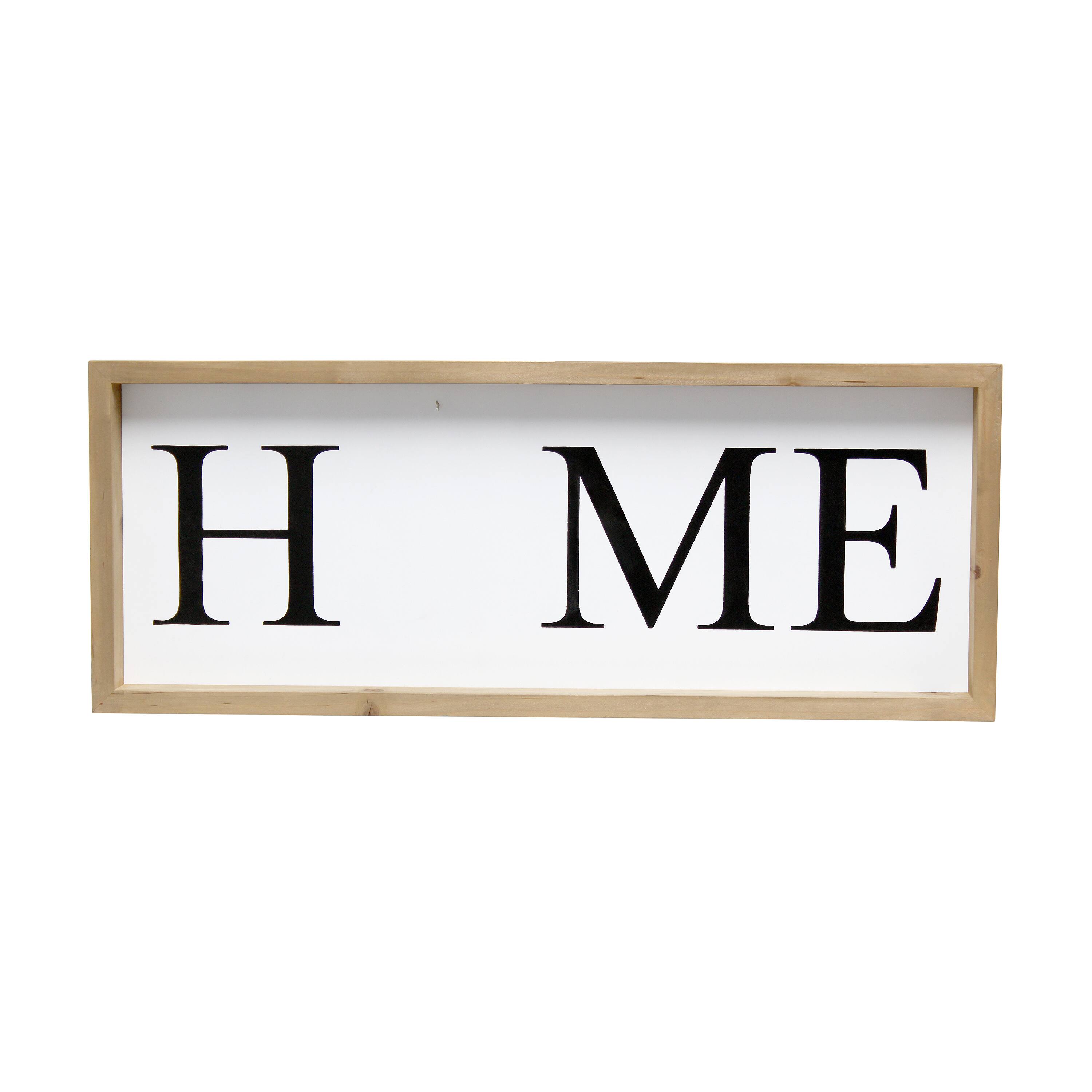 Elegant Designs Interchangeable Symbol Home Framed Sign