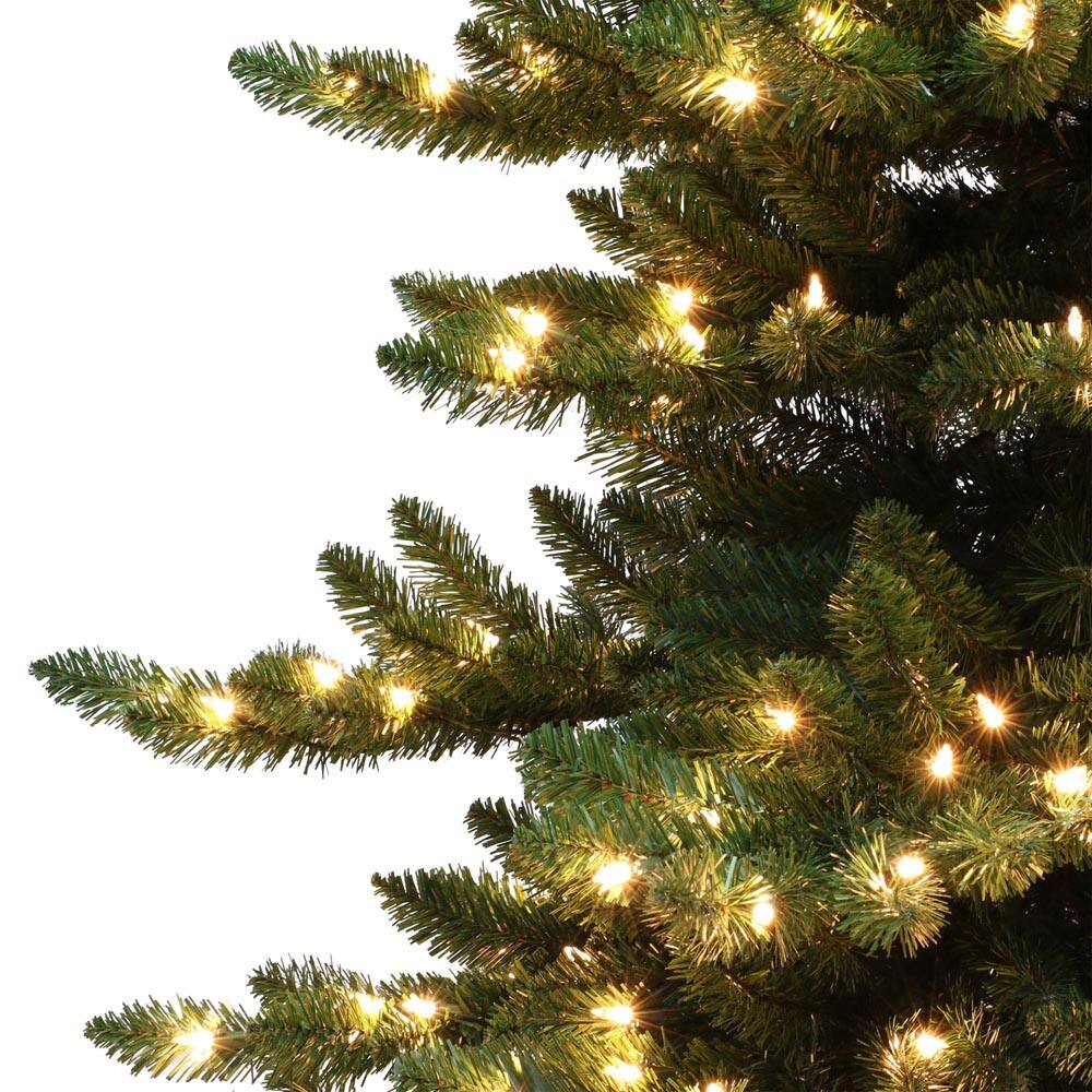7.5ft. Pre-Lit Princess Pine Artificial Christmas Tree, Clear Lights