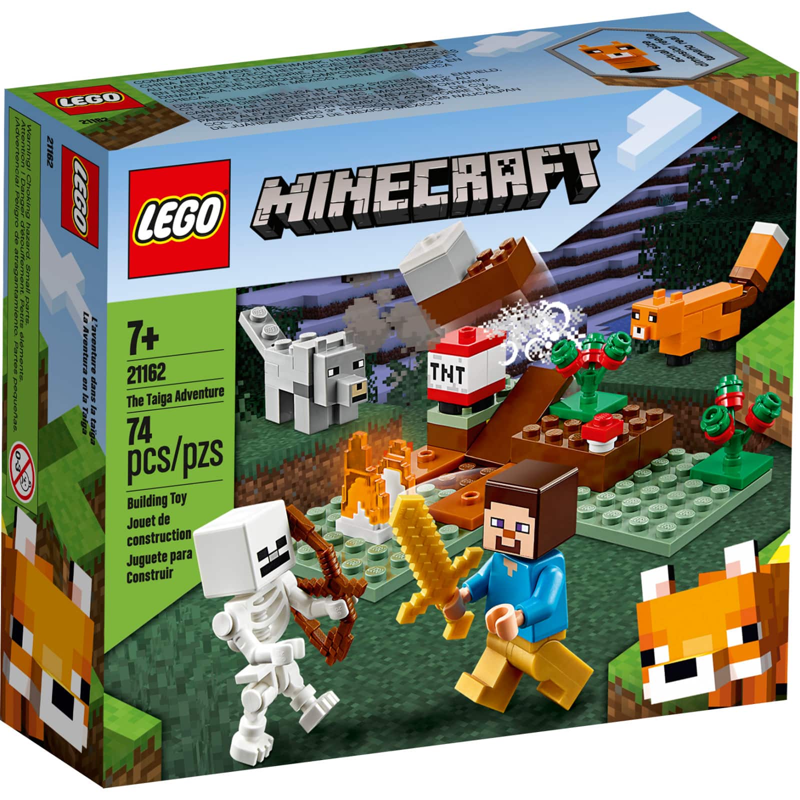 Lego Minecraft The Taiga Adventure Set Michaels