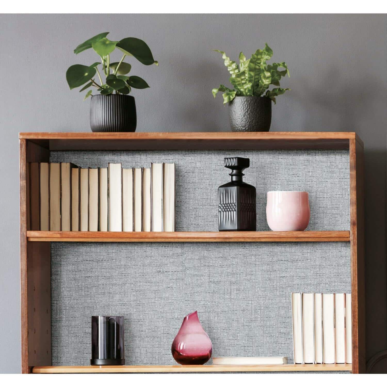 RoomMates Faux Grasscloth Weave Peel &#x26; Stick Wallpaper