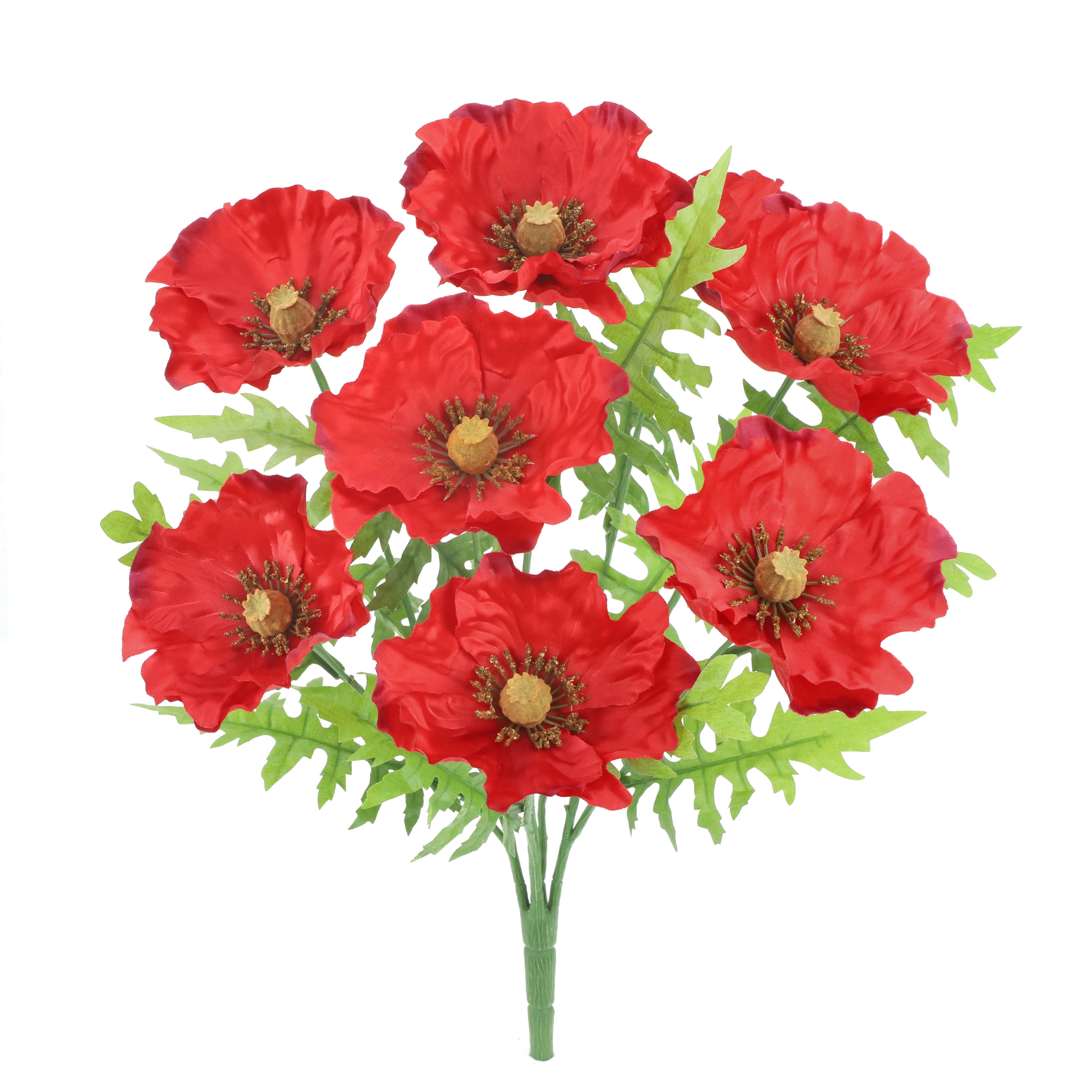 20&#x22; Red Poppy Bush by Ashland&#xAE;