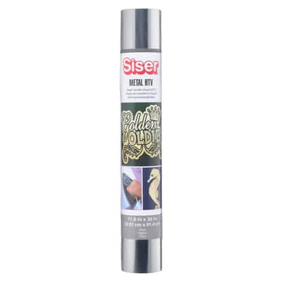 Siser® Metal Heat Transfer Vinyl, Silver image