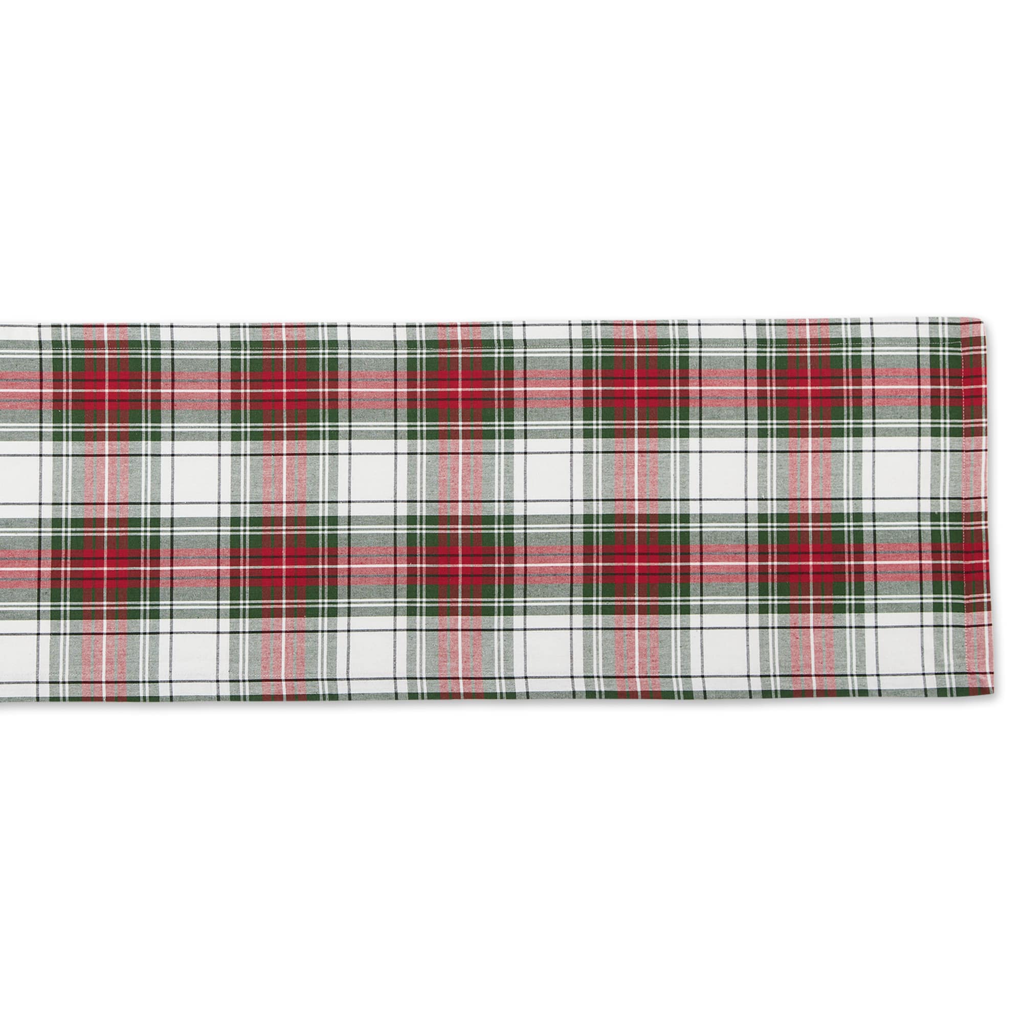 DII&#xAE; 72&#x22; Christmas Plaid Table Runner