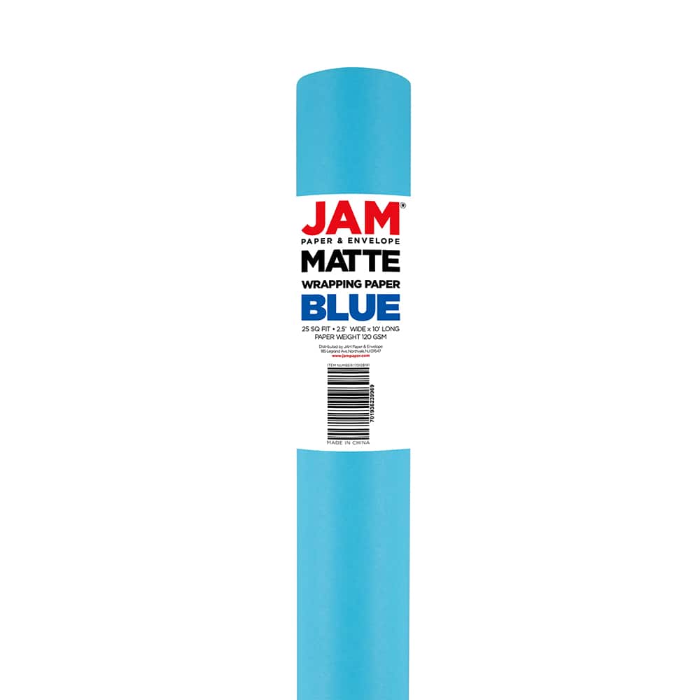 JAM Paper Matte Gift Wrap, 2ct.
