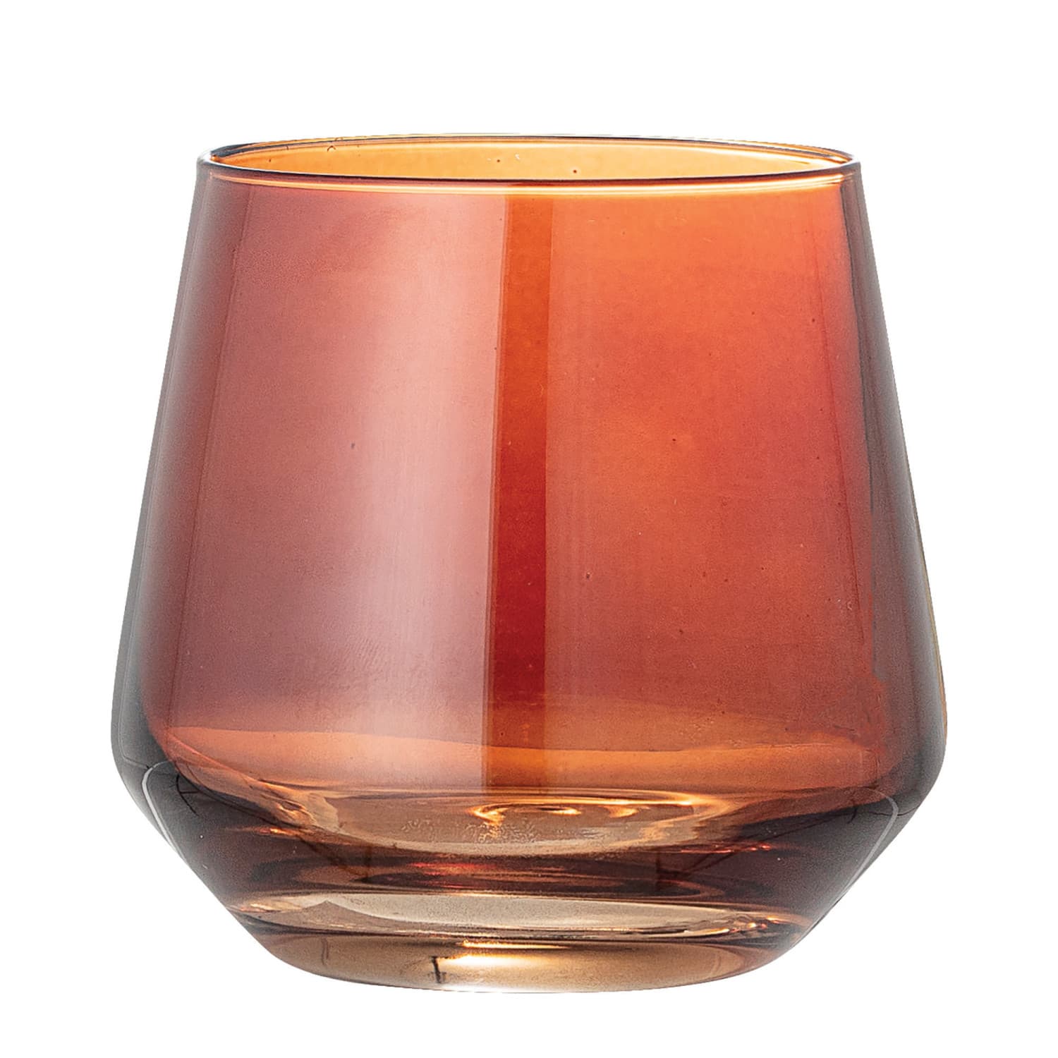Hello Honey® 12oz. Amber Round Drinking Glasses, 4ct.