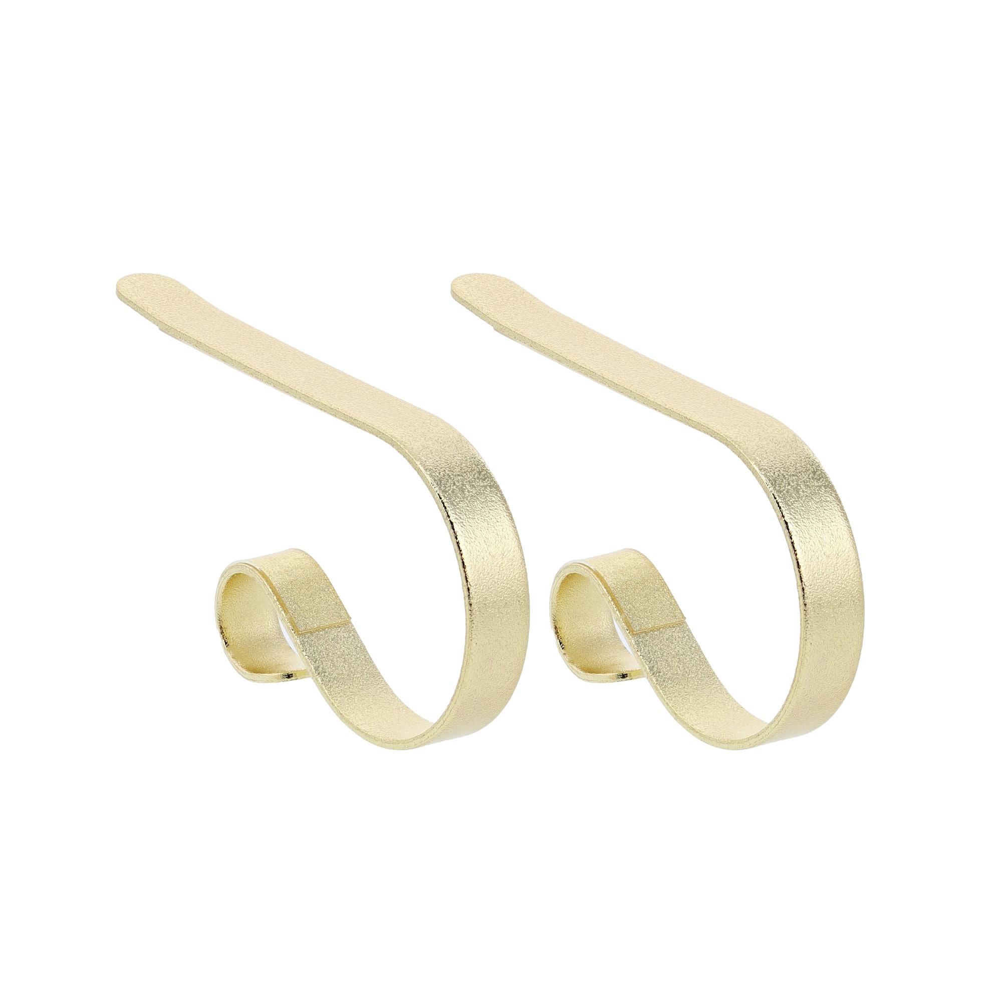 Original MantleClip&#xAE; Glimmer Gold Stocking Holders, 2ct.