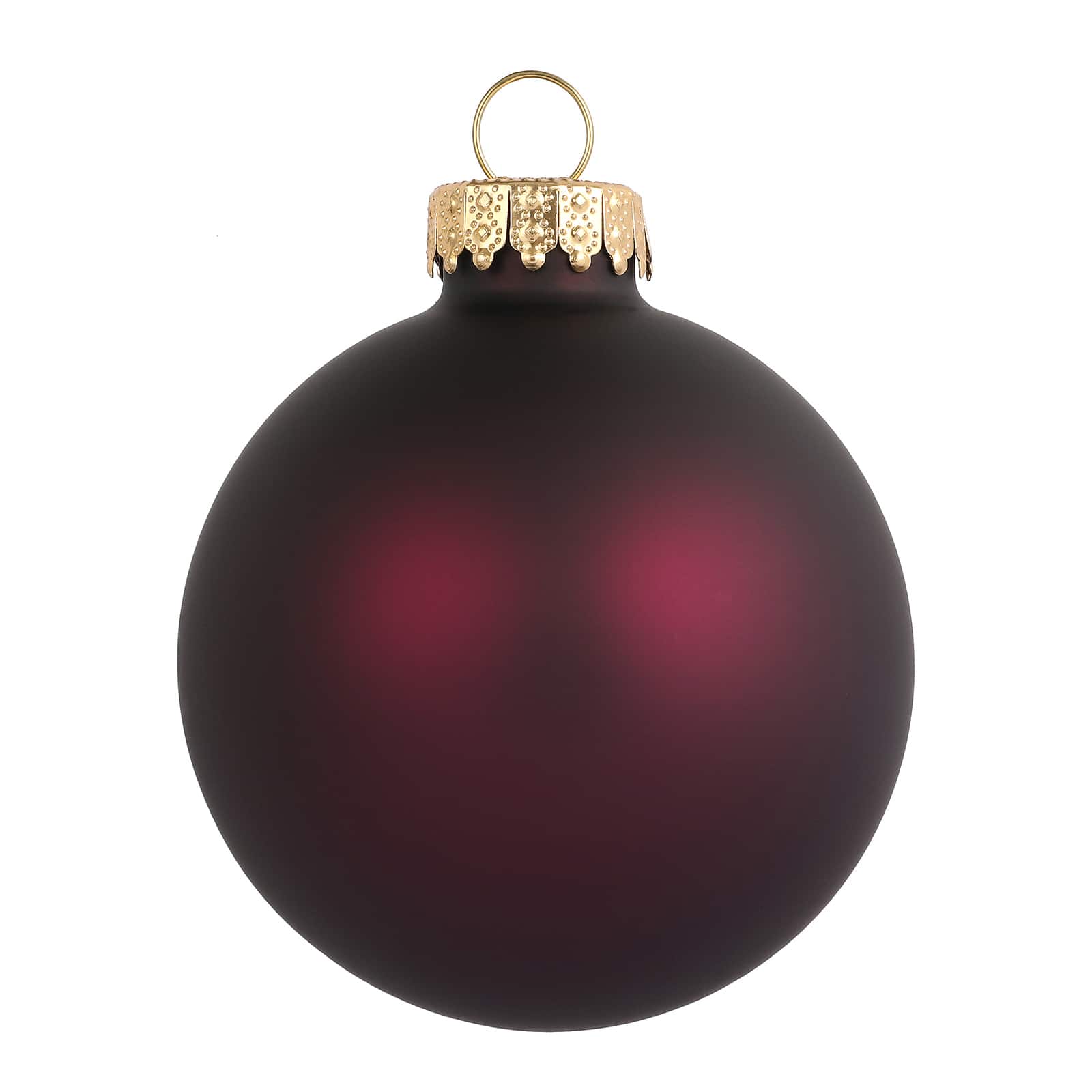 6 Pack 2.5&#x22; Satin Glass Ball Ornaments by Ashland&#xAE;