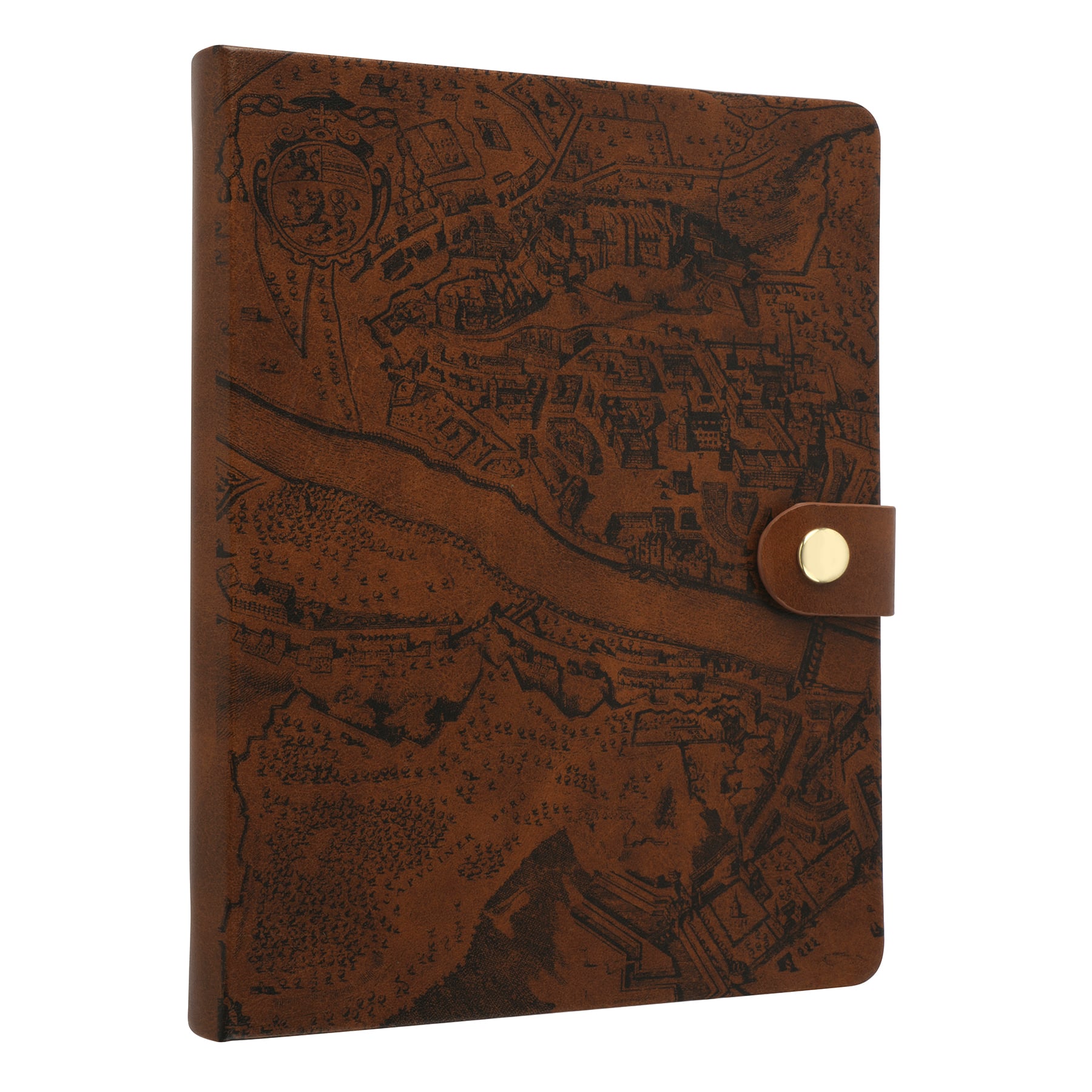 6" x 8" Black & Brown Map Journal by Artist's Loft™