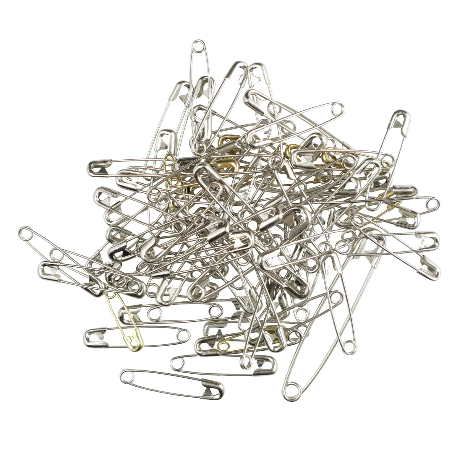 12 Packs: 100 ct. (1,200 total) Mixed Safety Pins by Loops & Threads®