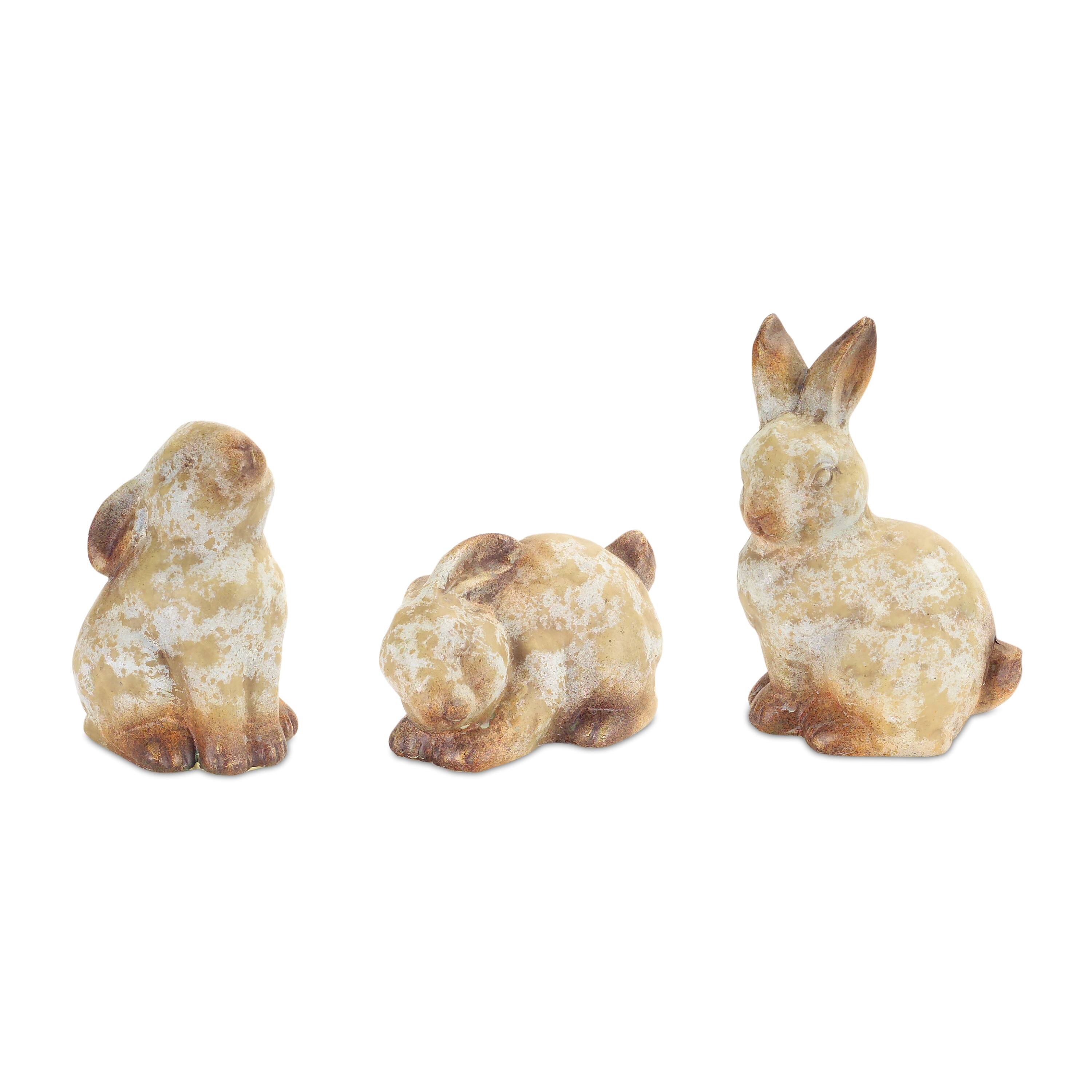 9" Terracotta Rabbit Set, 6ct.
