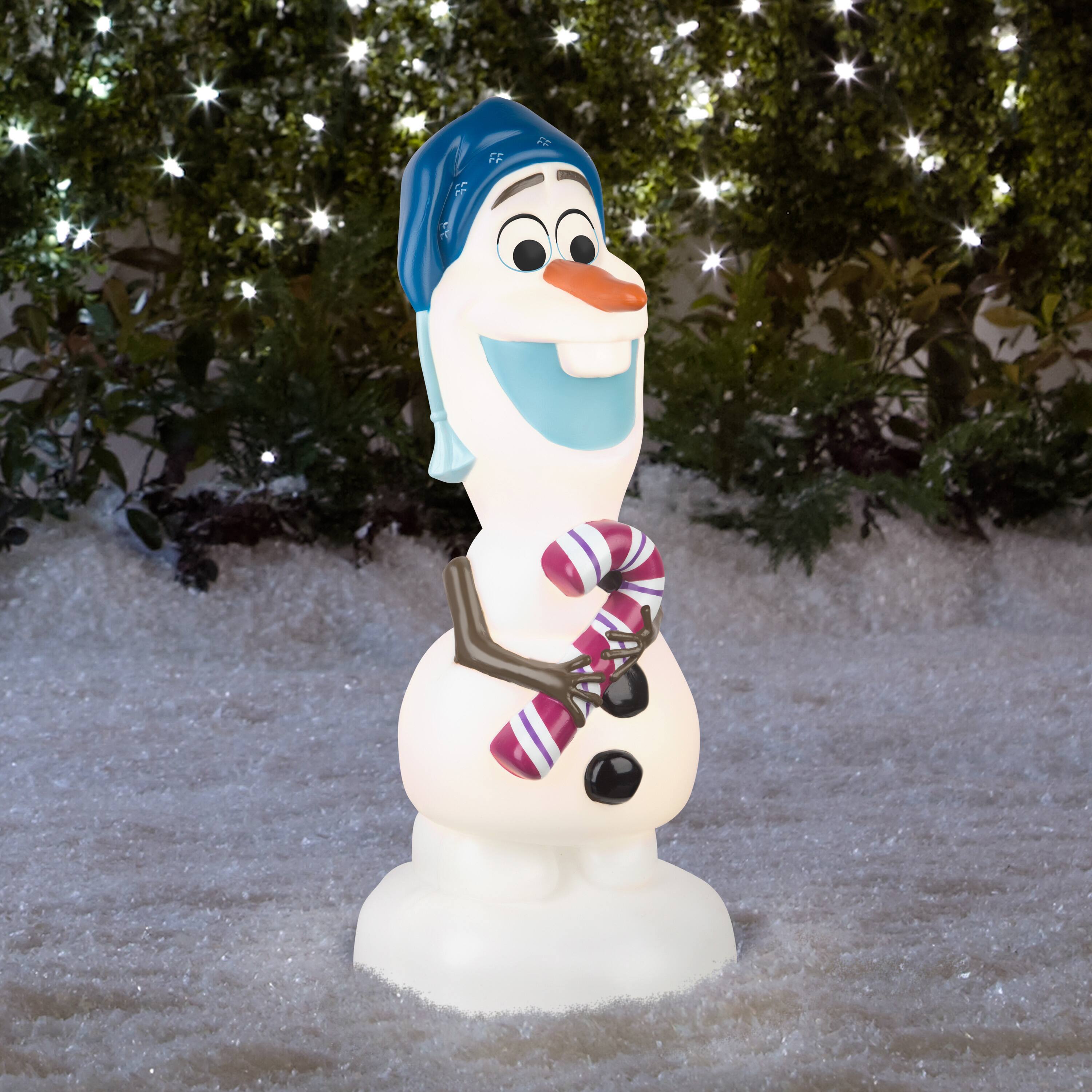 2ft. Lighted Blow Mold Outdoor Olaf