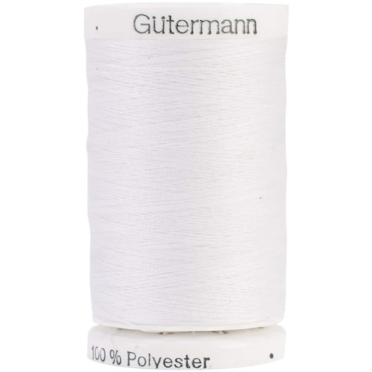 Gutermann - Cotton Thread 50wt 250m - White – Pearls and Clovers Quilt Shop