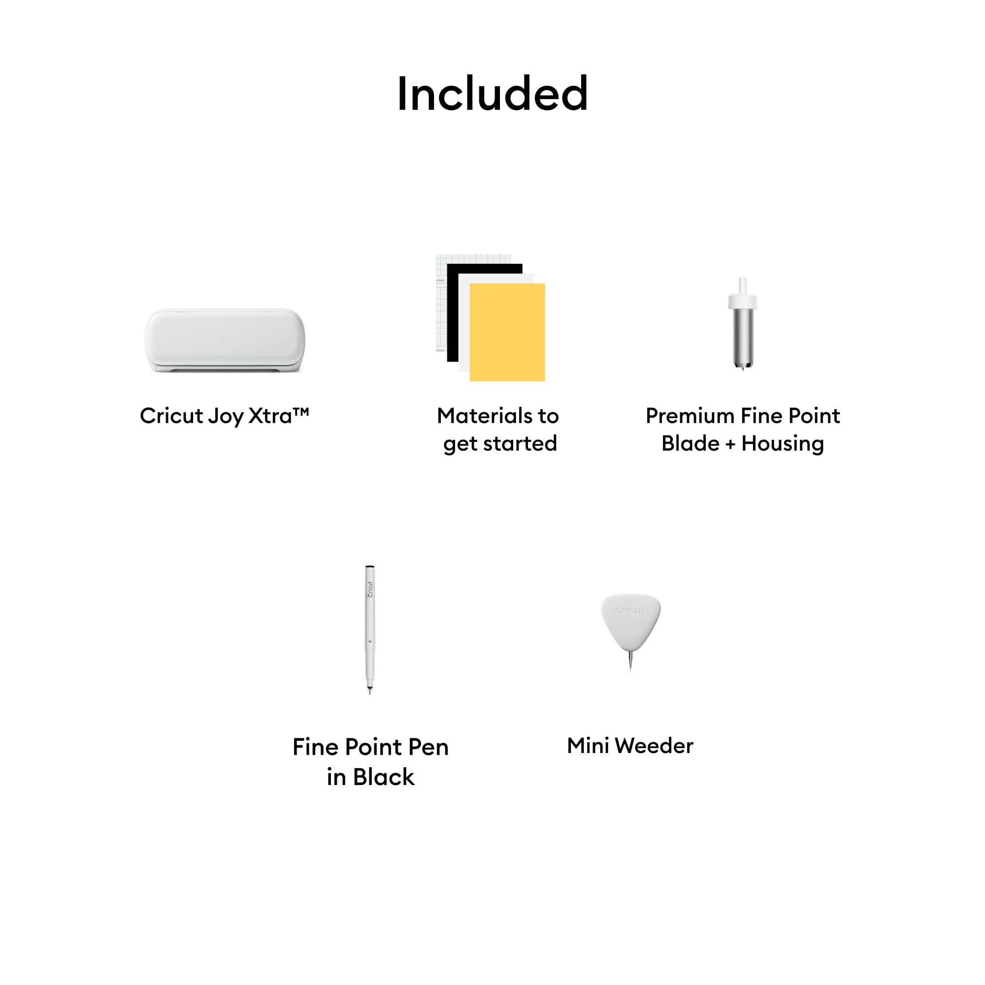 Machine &#xE0; d&#xE9;couper intelligente pour l&#x2019;artisanat facile Joy Xtra de Cricut