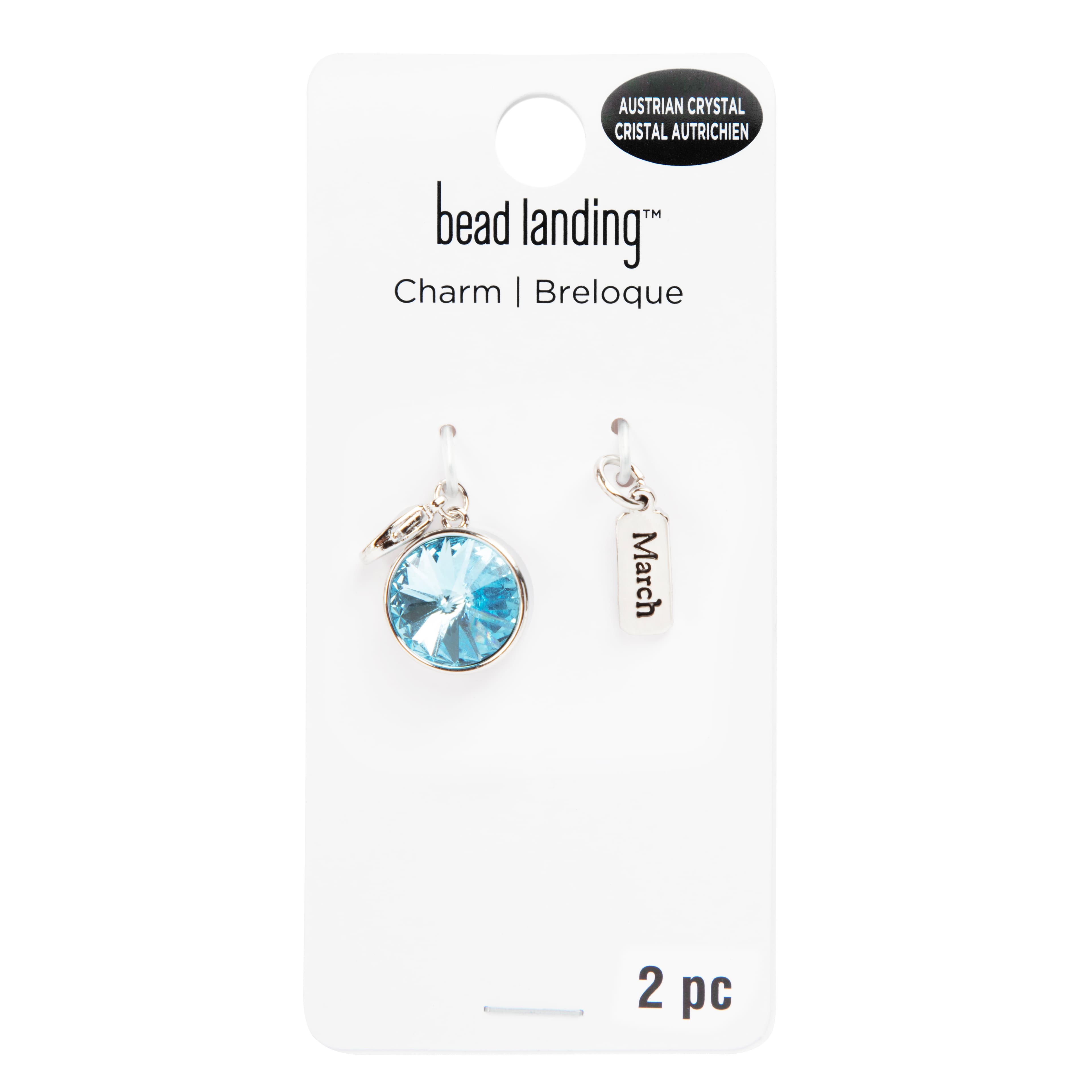 12 Pack: Austrian Crystal Birth Month Charm Set by Bead Landing™