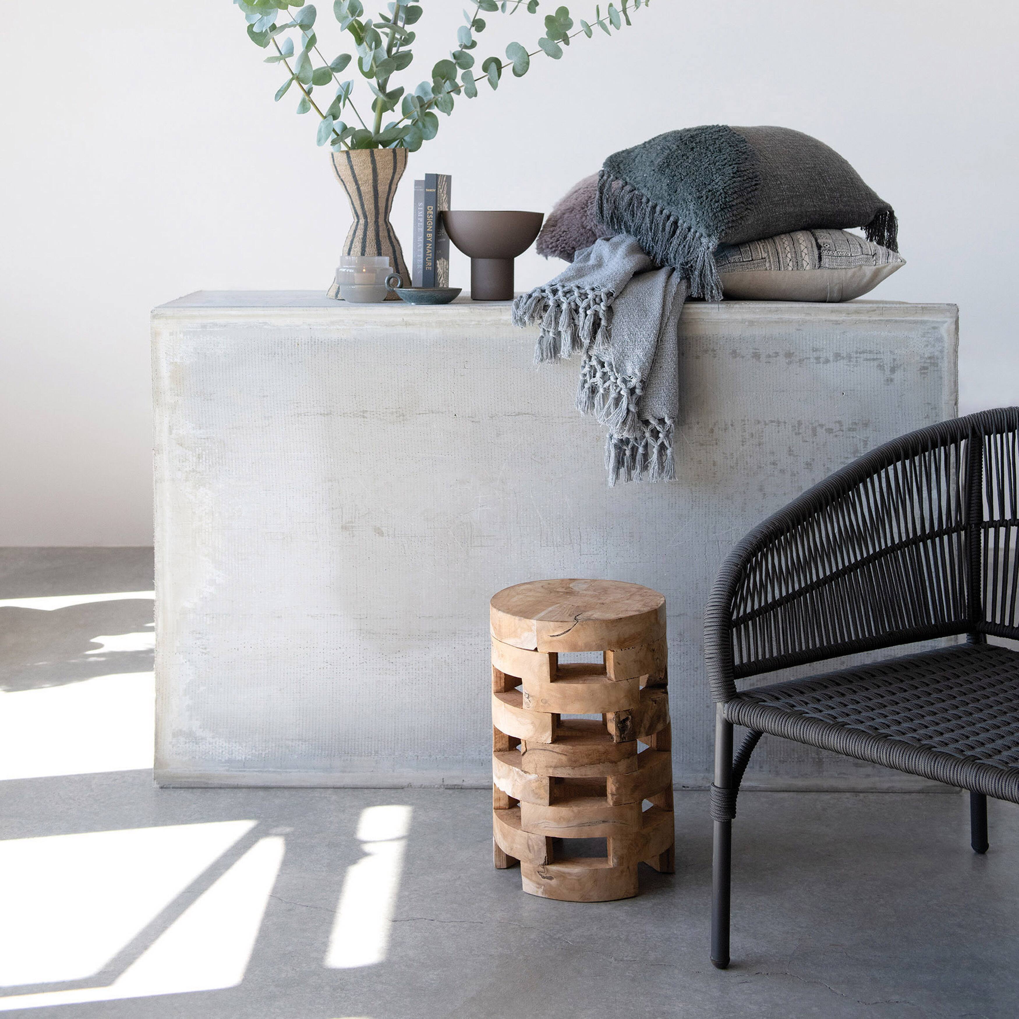 Hello Honey&#xAE; Teakwood Stool