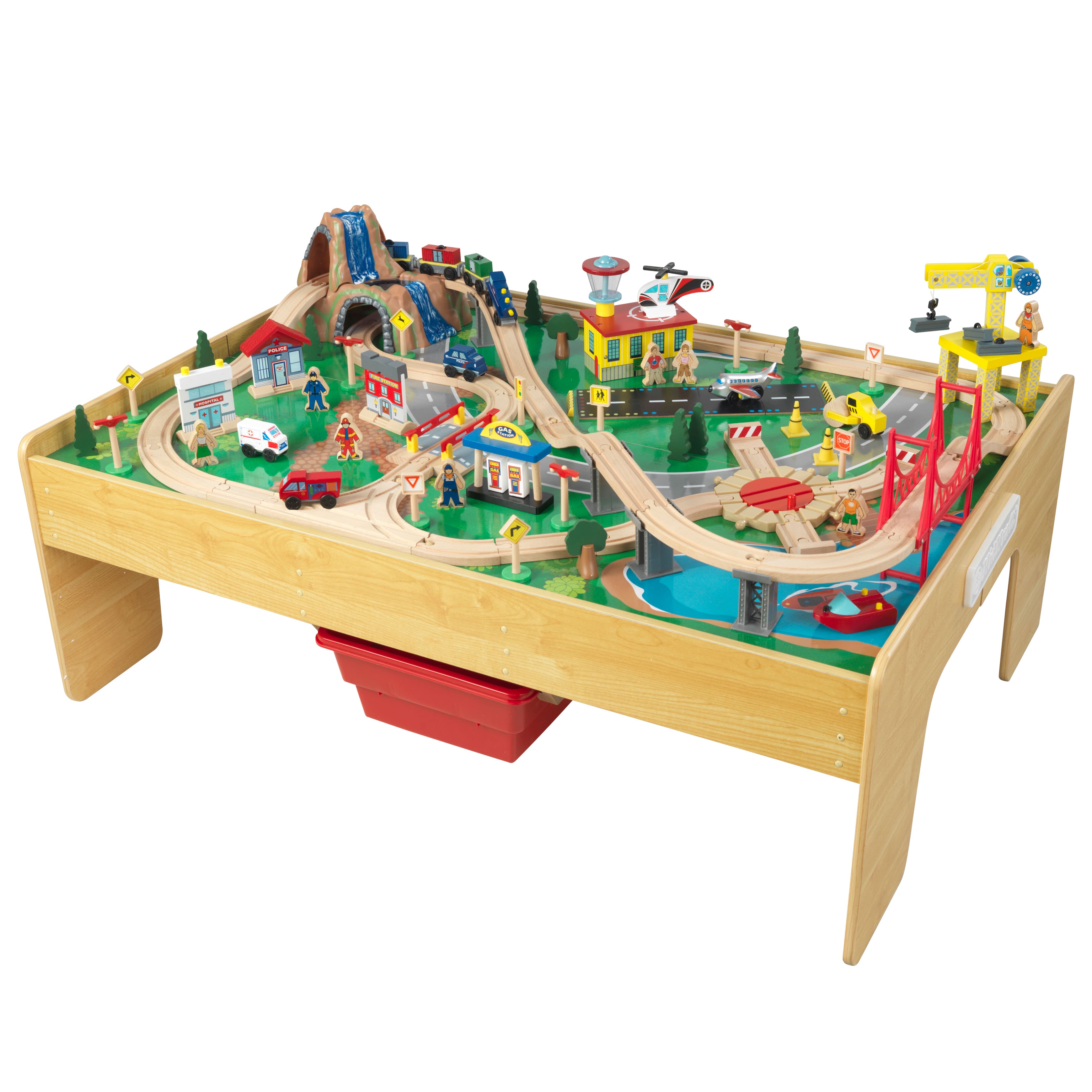 KidKraft Airport Express Train Set Table Hamilton Place