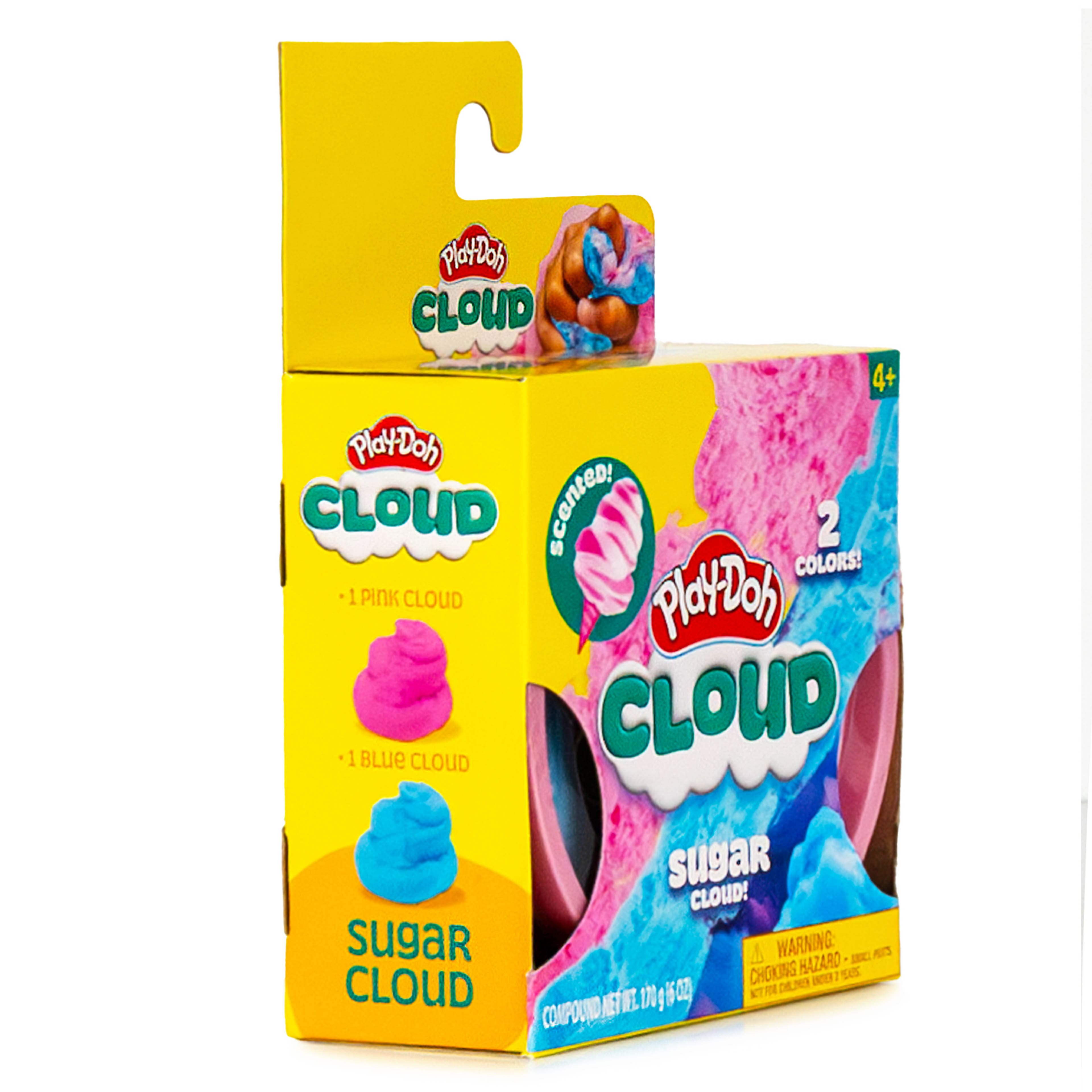 Play-Doh Cloud 2-Color Cotton Candy Scented Compounds, 2ct.