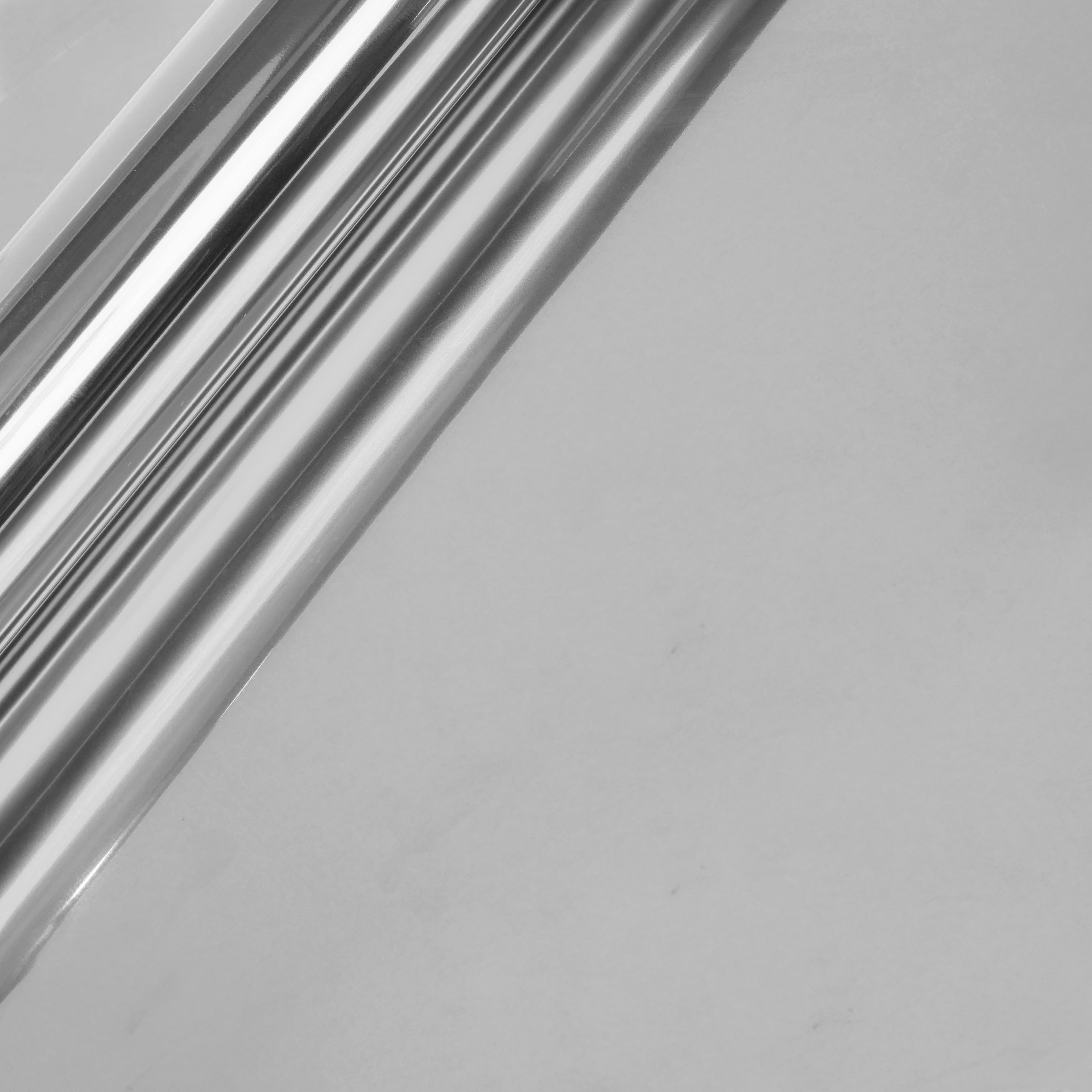 12 Pack: Chrome Foil Permanent Vinyl by Make Market®