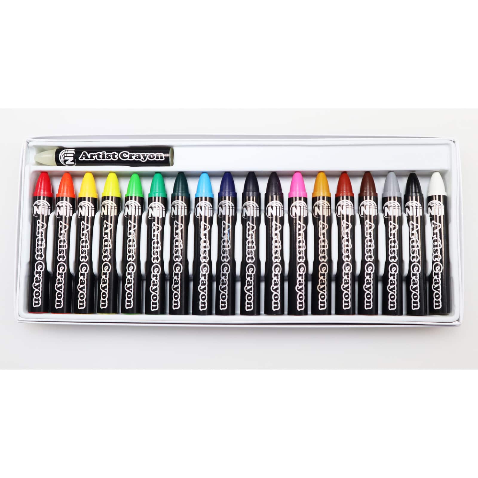 Yasutomo&#xAE; Niji&#xAE; 18-Color Artist Crayon Set