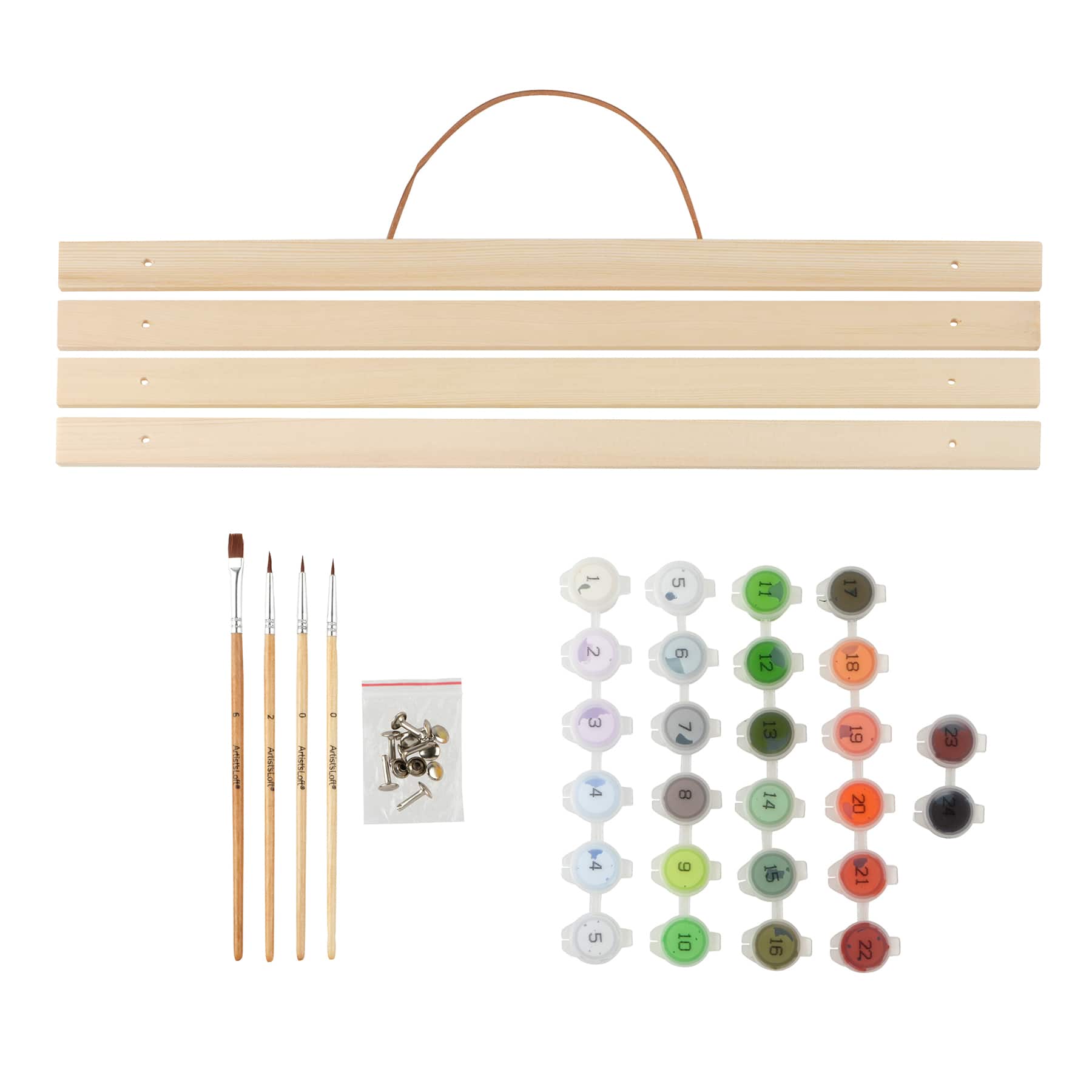 16&#x22; x 20&#x22; Cardinal with Holly Paint-by-Number Kit by Artist&#x27;s Loft&#x2122;