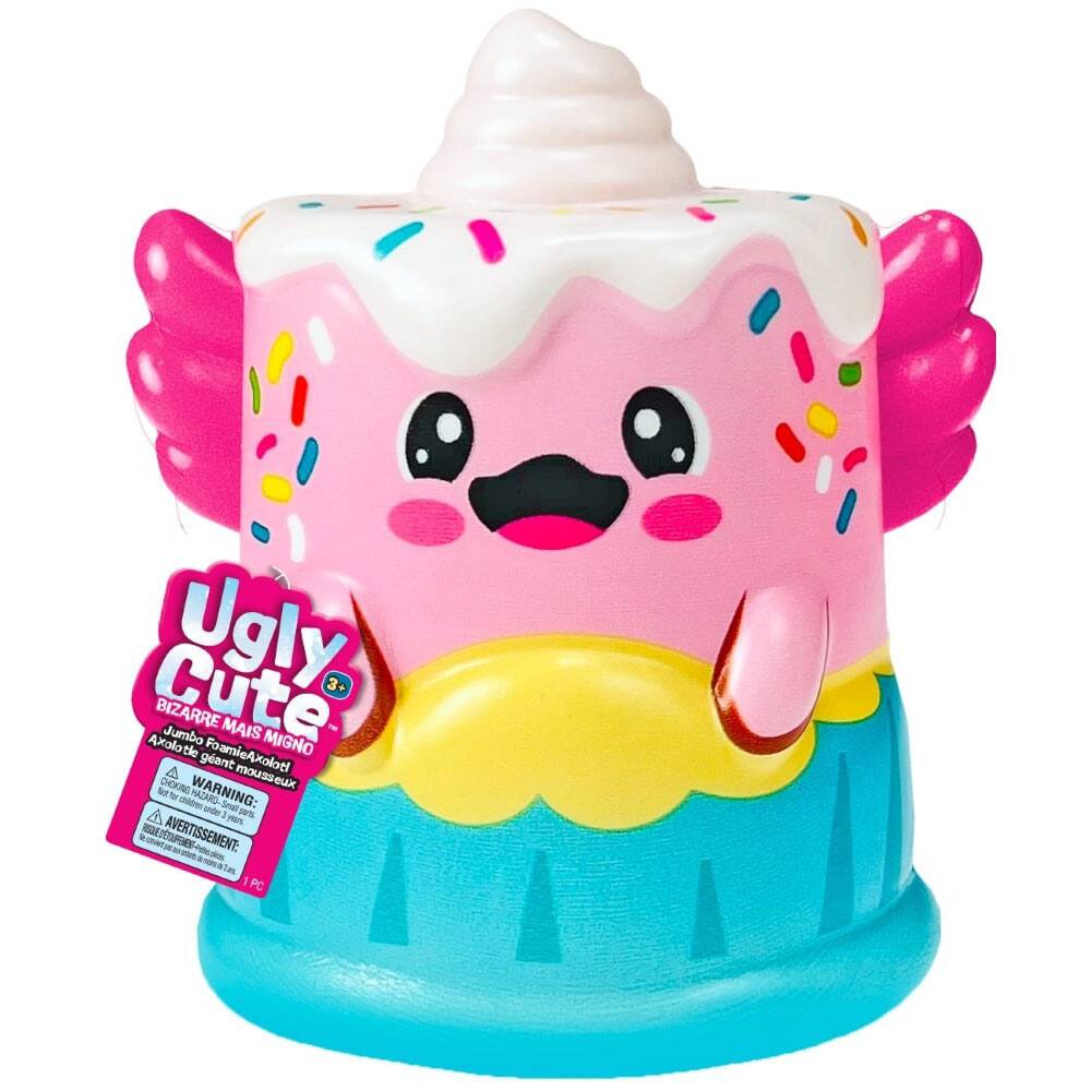 Assorted Ja-Ru® Ugly Cute™ Jumbo Foam Axolotl, 1pc. | Michaels
