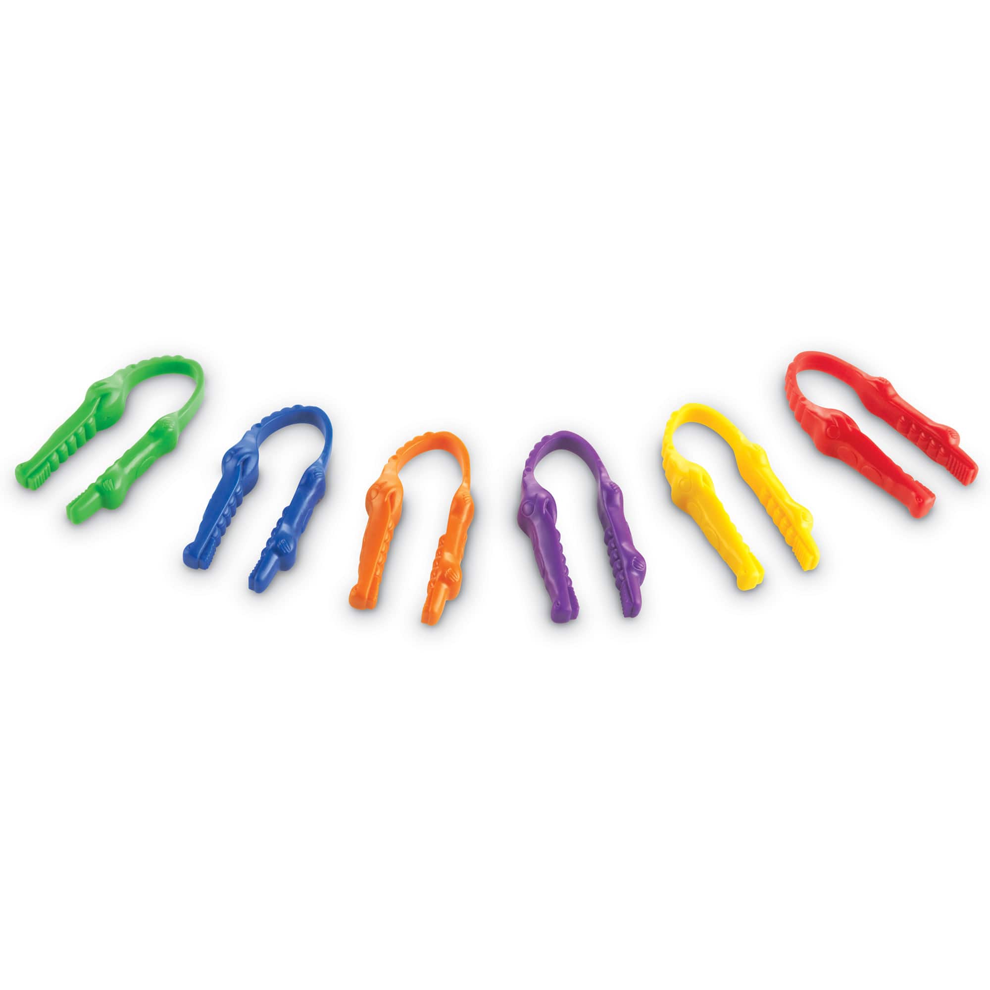 Various Colors Set Fine Motor Toy Learning Resources Gator Grabber Tweezers 