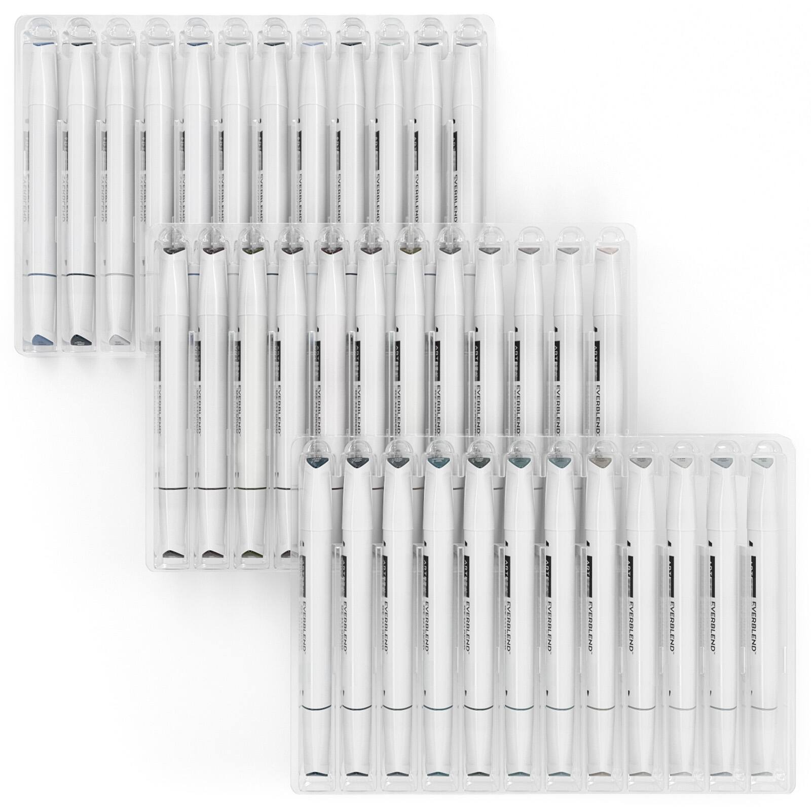 Arteza&#xAE; Gray Tones Dual Tip Alcohol Marker Set