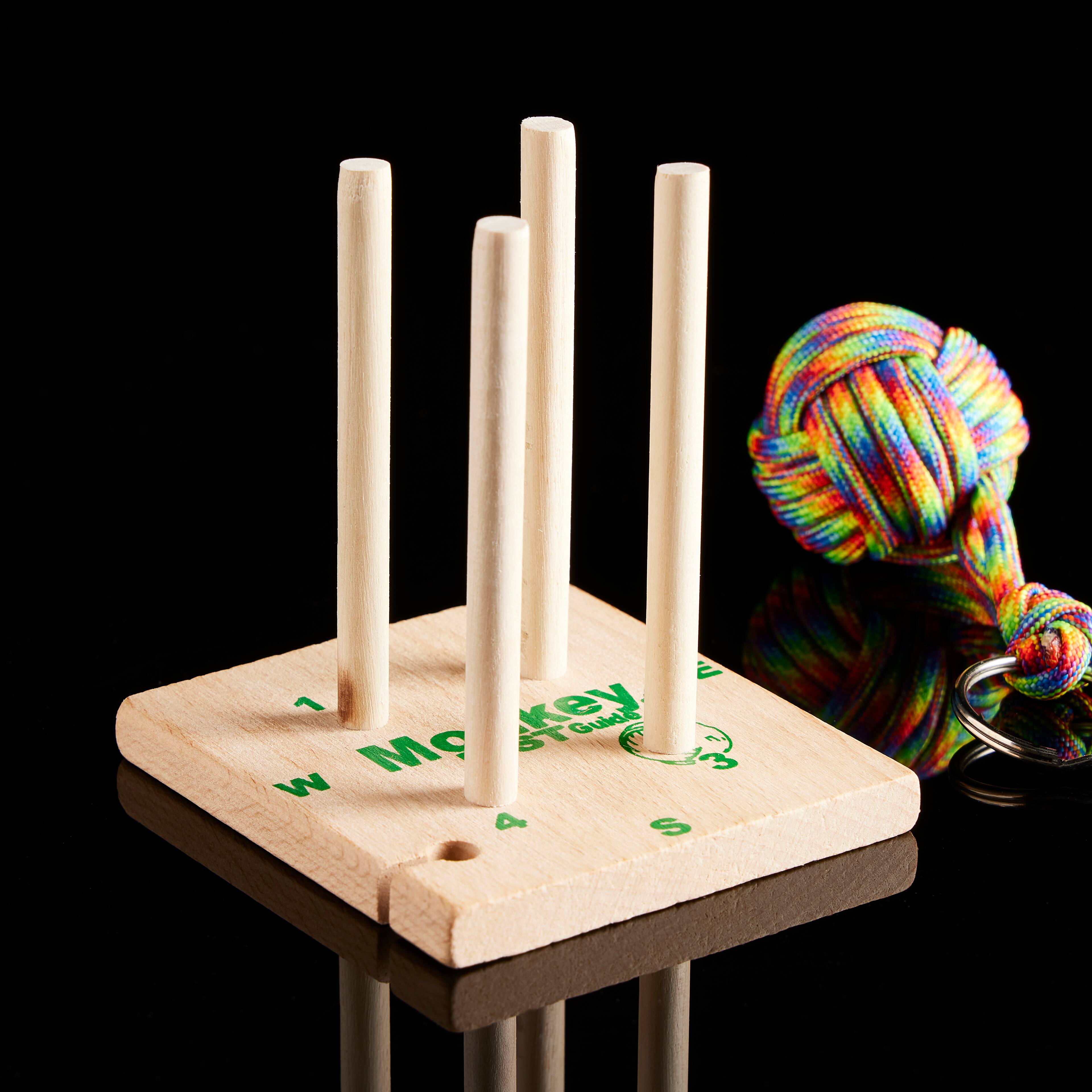 12 Pack: Parachute Cord Monkey Fist Maker Kit