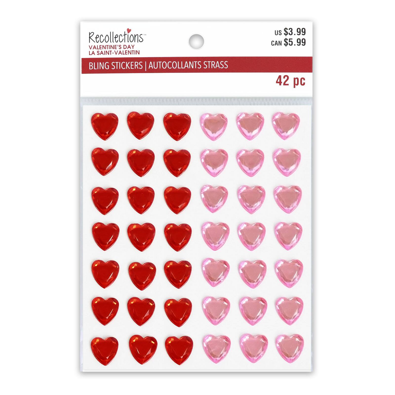 Valentine's Day Heart Bling Stickers by Recollections®