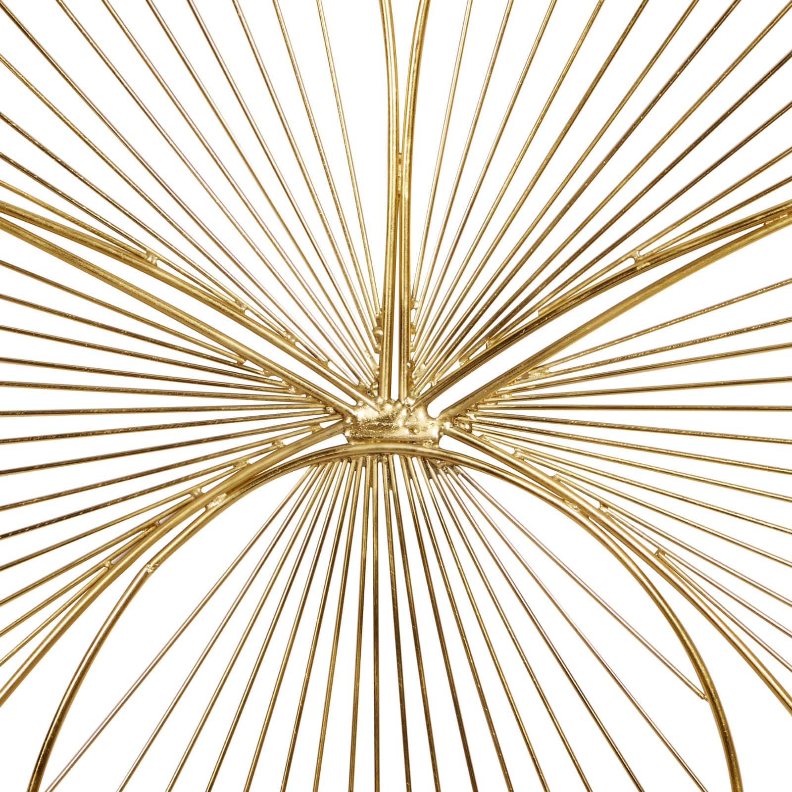 CosmoLiving by Cosmopolitan Gold Floral Glam Wall Décor Set