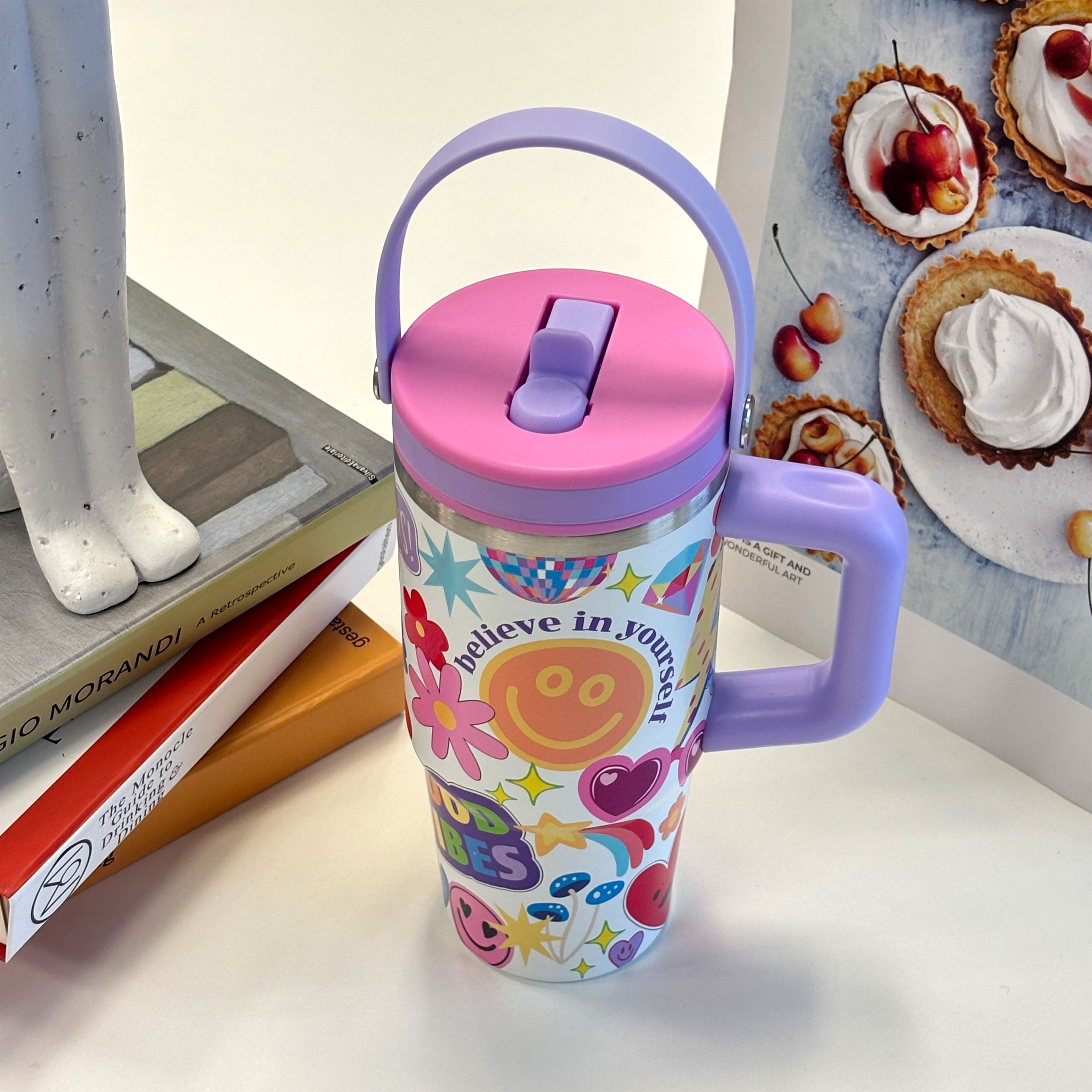 20oz. Believe in Yourself Stainless Steel Insulated Tumbler by Ashland&#xAE;