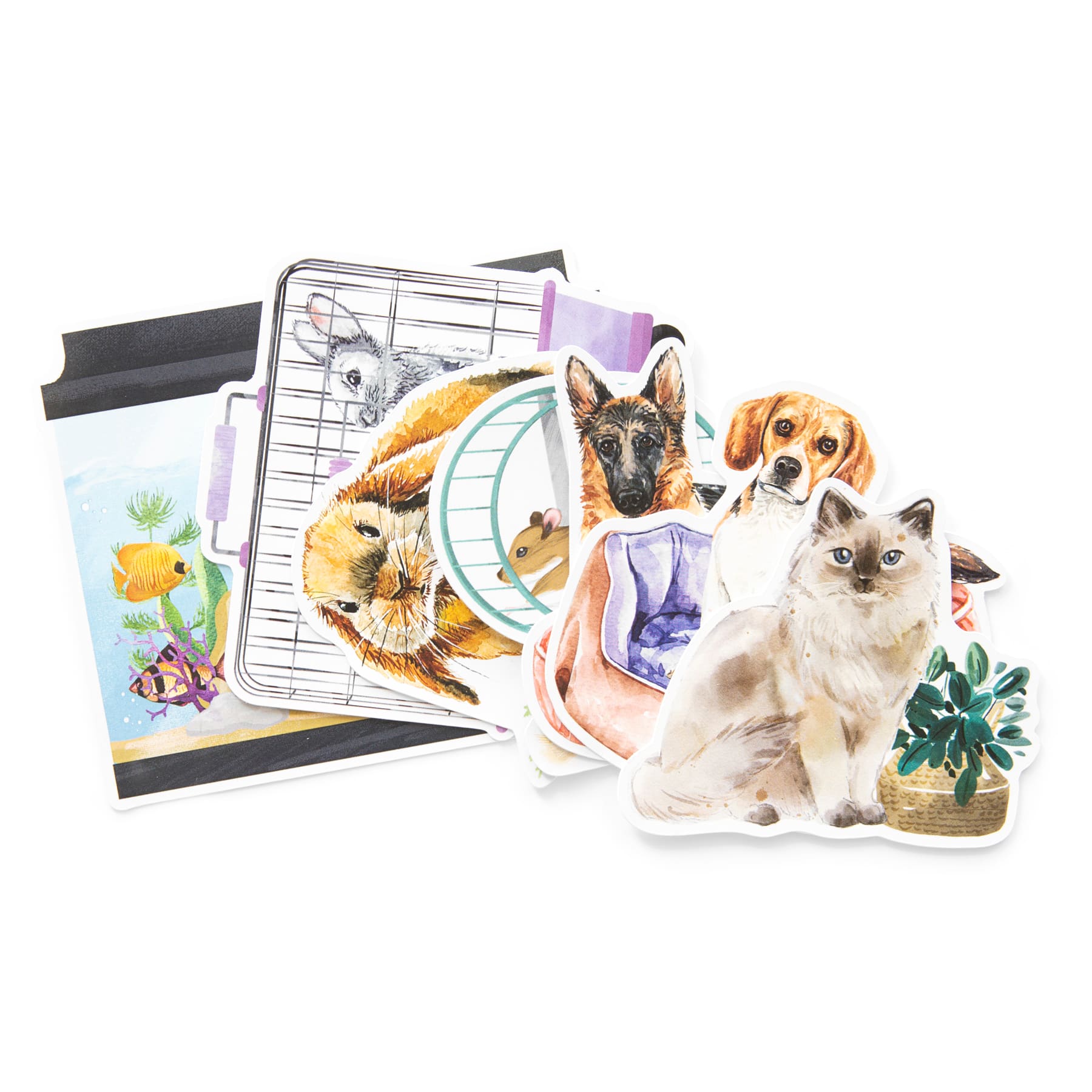 12 Pack: Pets Die Cut Stickers by Recollections™