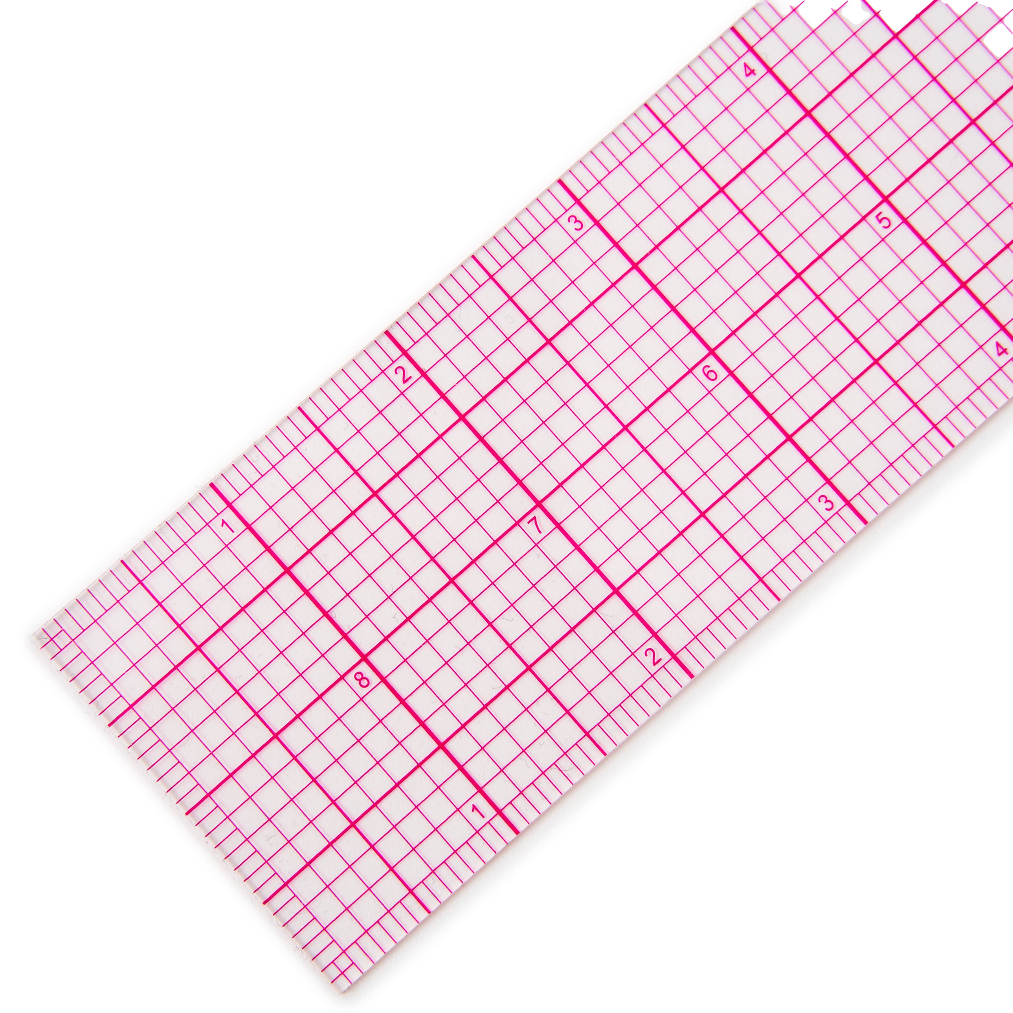 Westcott Clear Plastic Grid Rulers