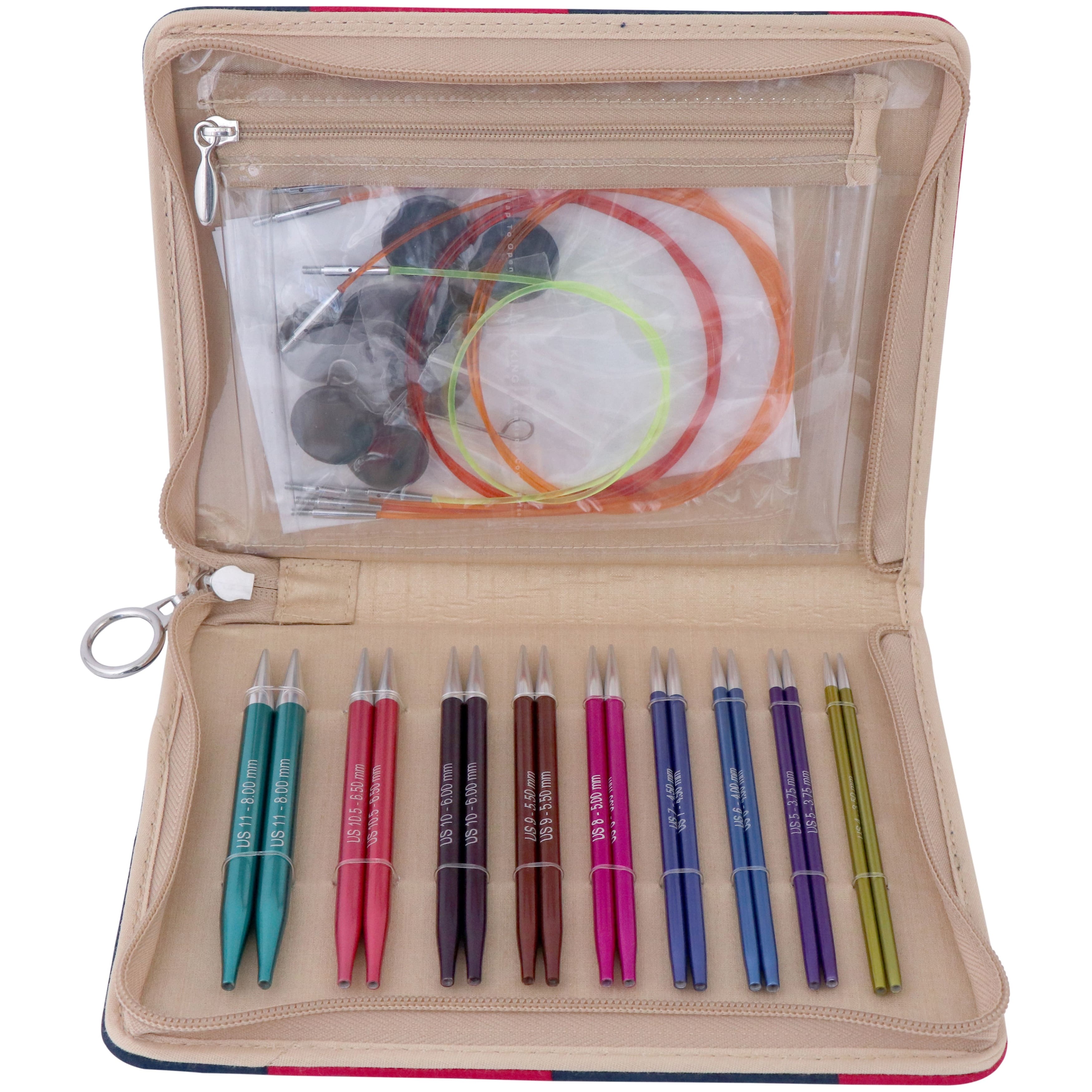 The Royale Interchangeable Knitting Needle Set Luxury Collection by Kn in  2023