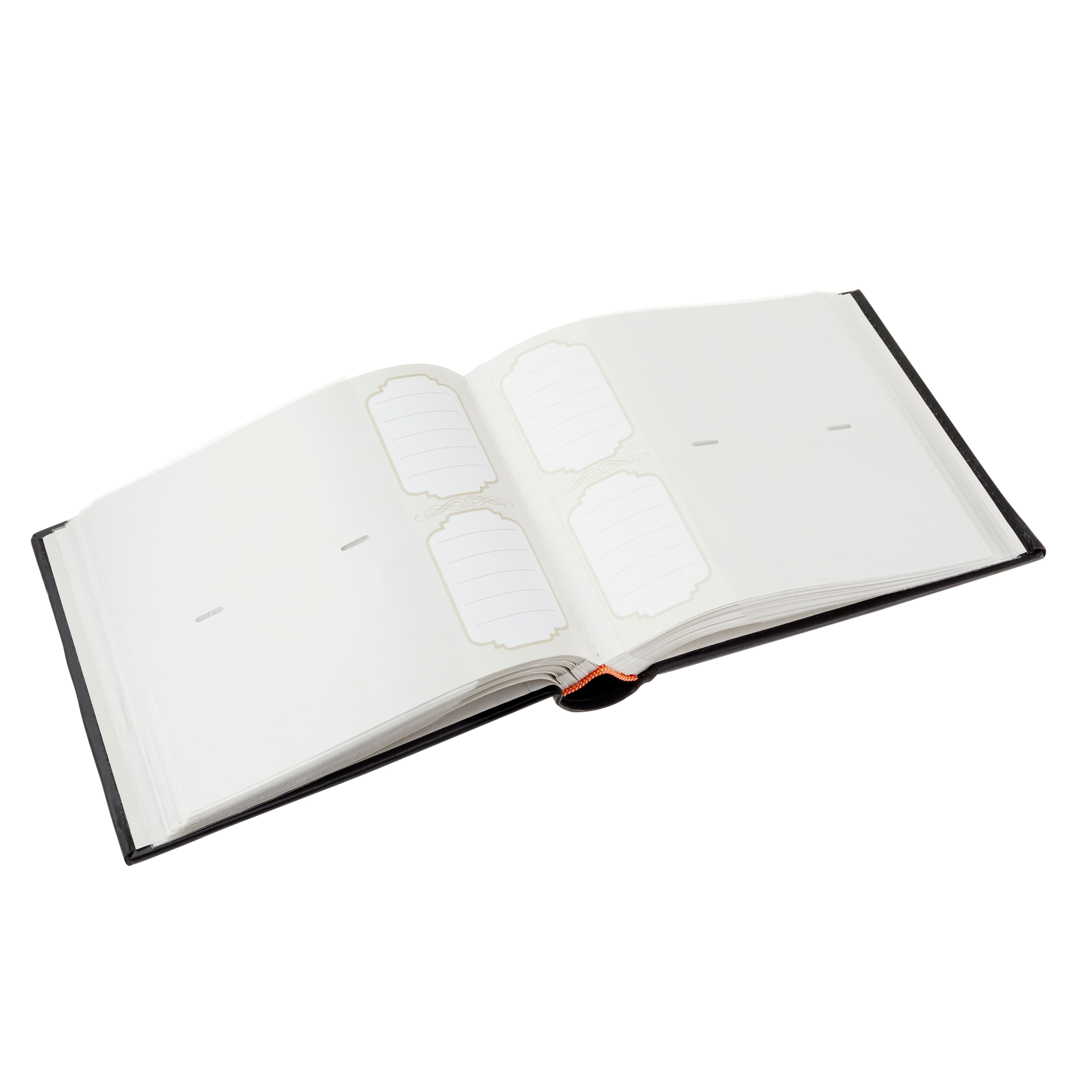 6 Pack: Black Bamboo Photo Album by Recollections&#xAE;