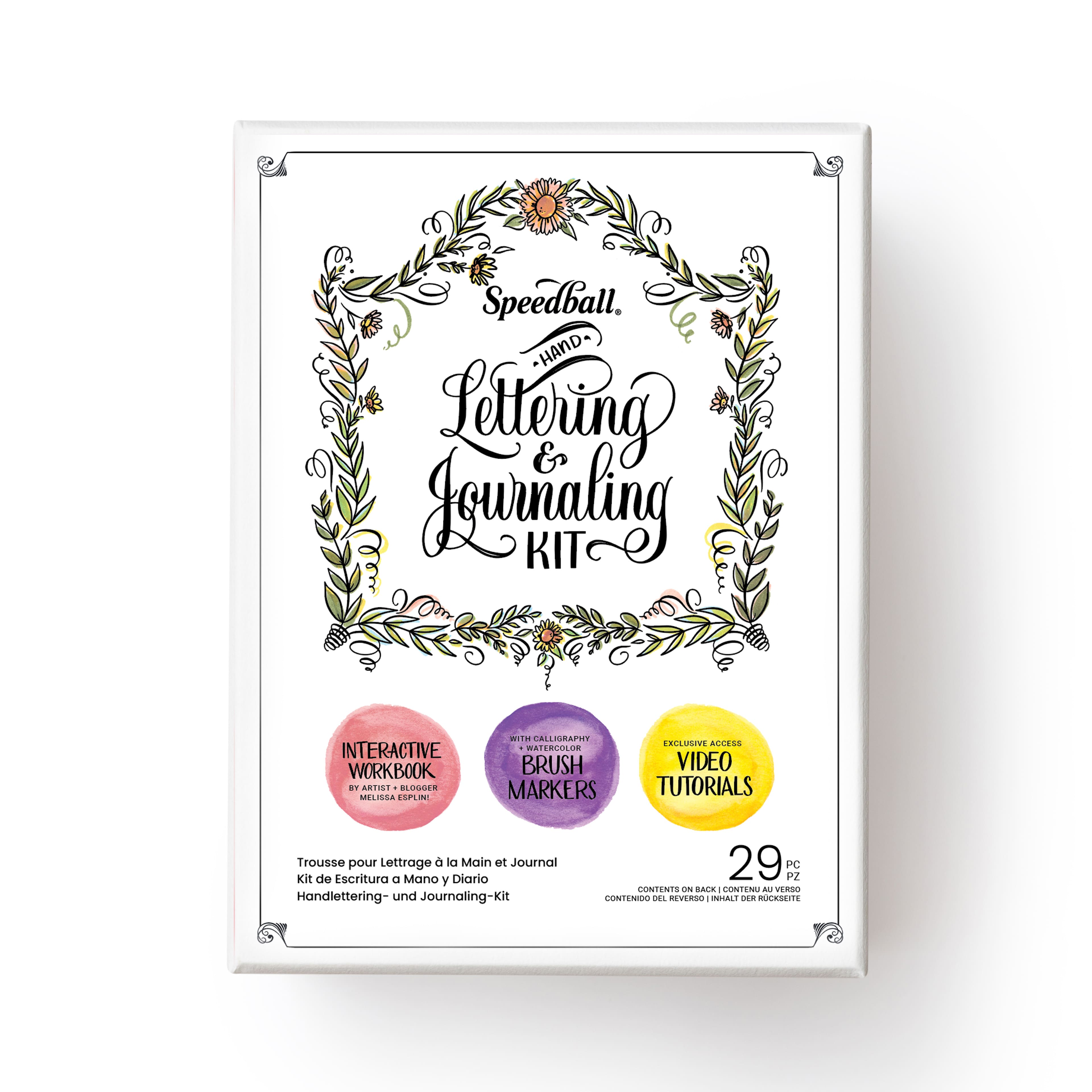 Speedball&#xAE; Hand Lettering &#x26; Journaling Kit