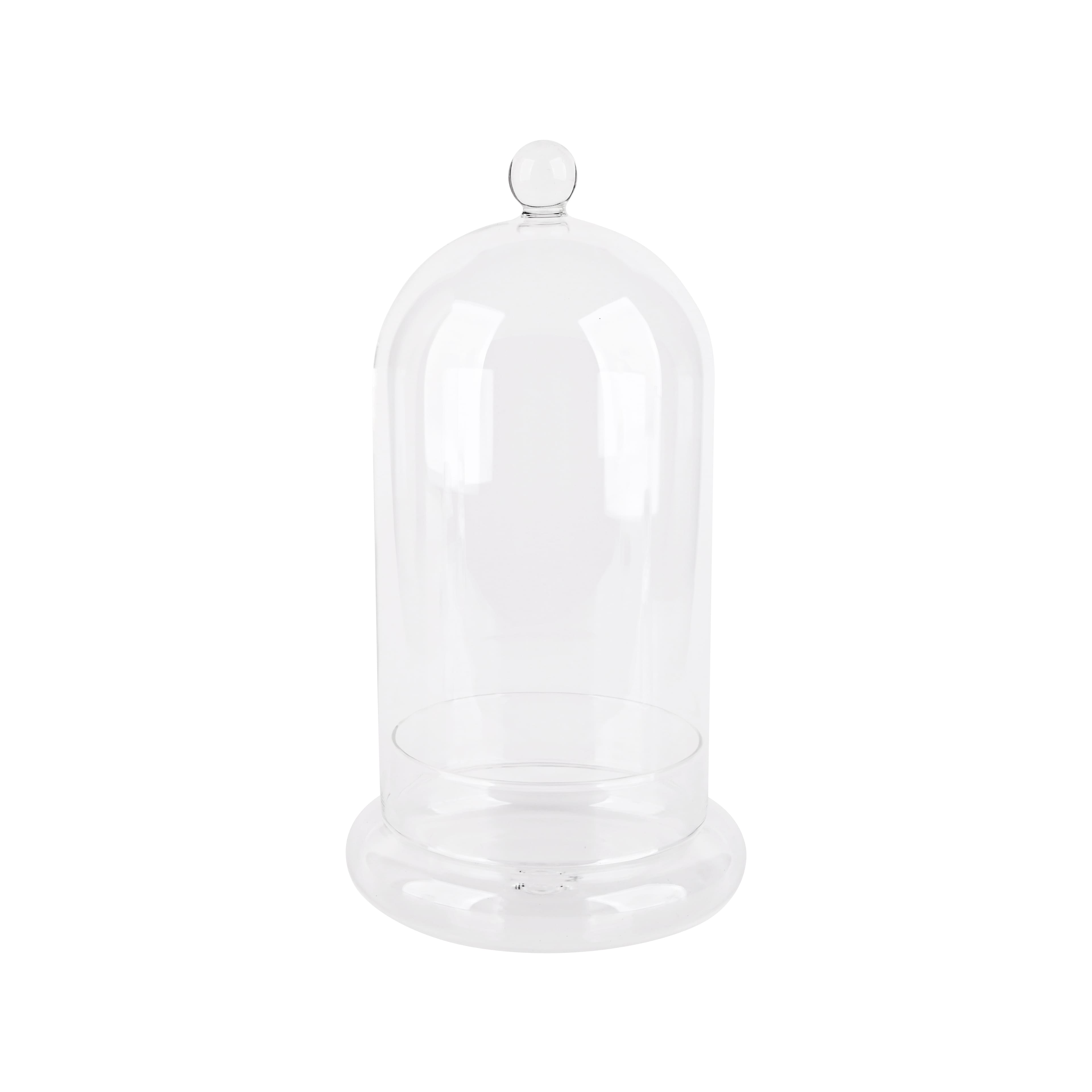 Large Glass Cloche with Base by Ashland®