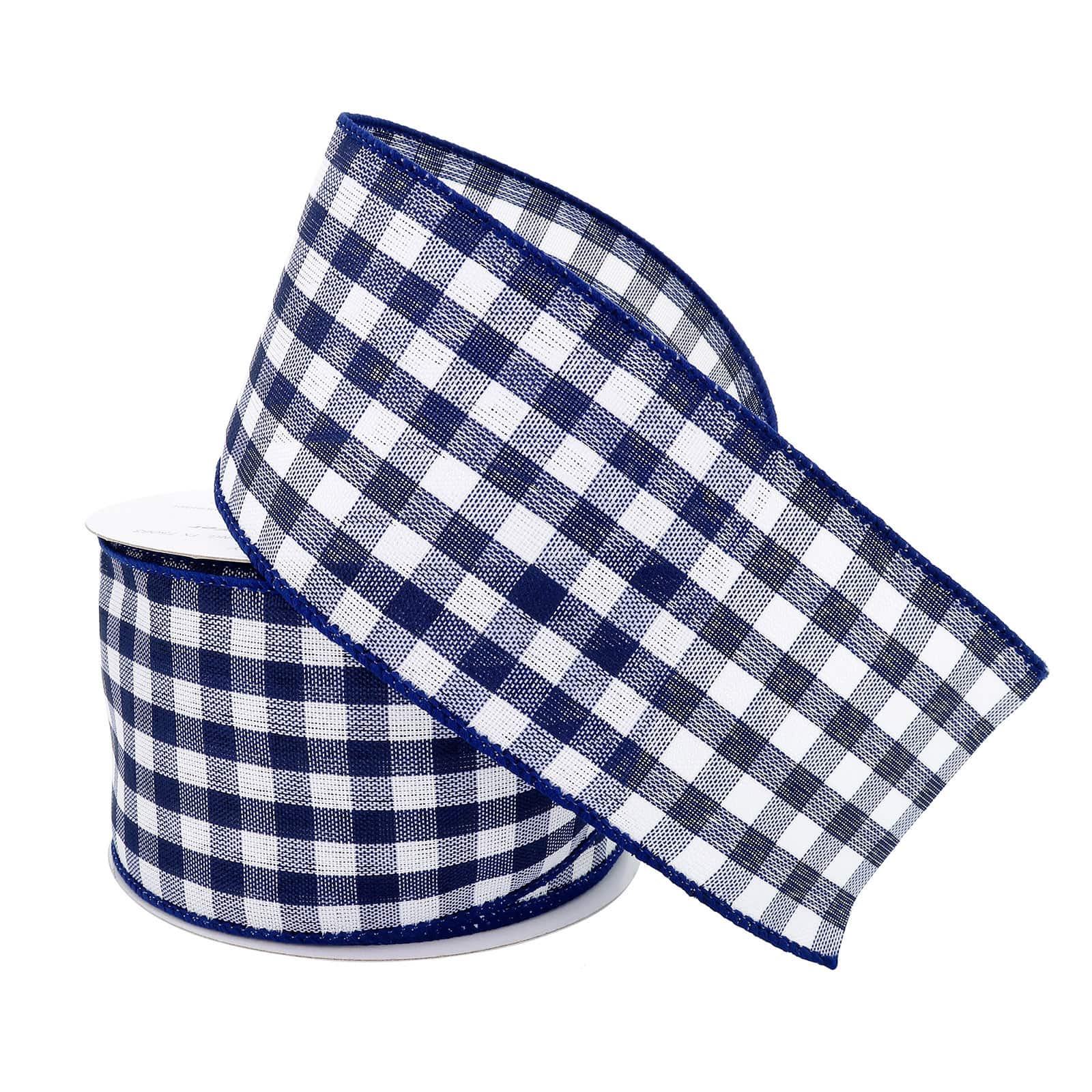 12 Pack: 2.5" x 8.3yd. Gingham Wired Ribbon by Celebrate It™