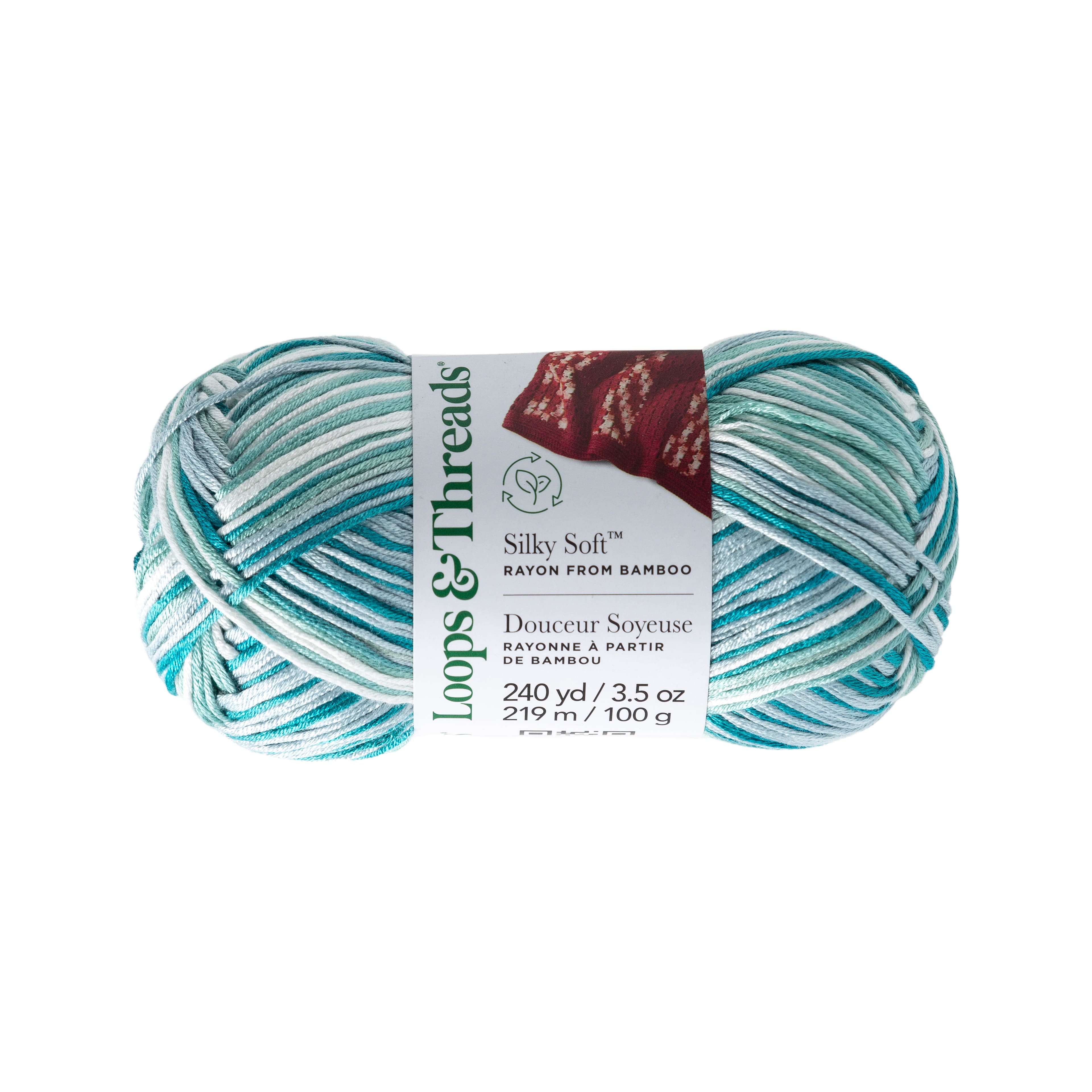 15 Pack: Silky Soft™ Multi Yarn by Loops & Threads®
