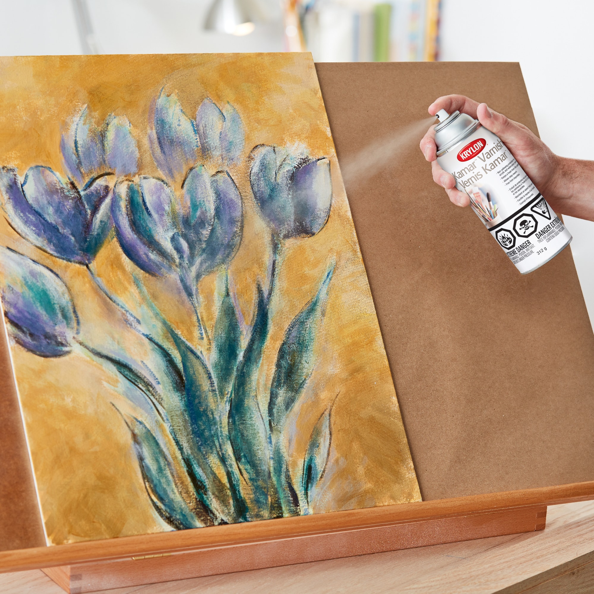 Krylon&#xAE; Kamar&#x2122; Varnish Spray