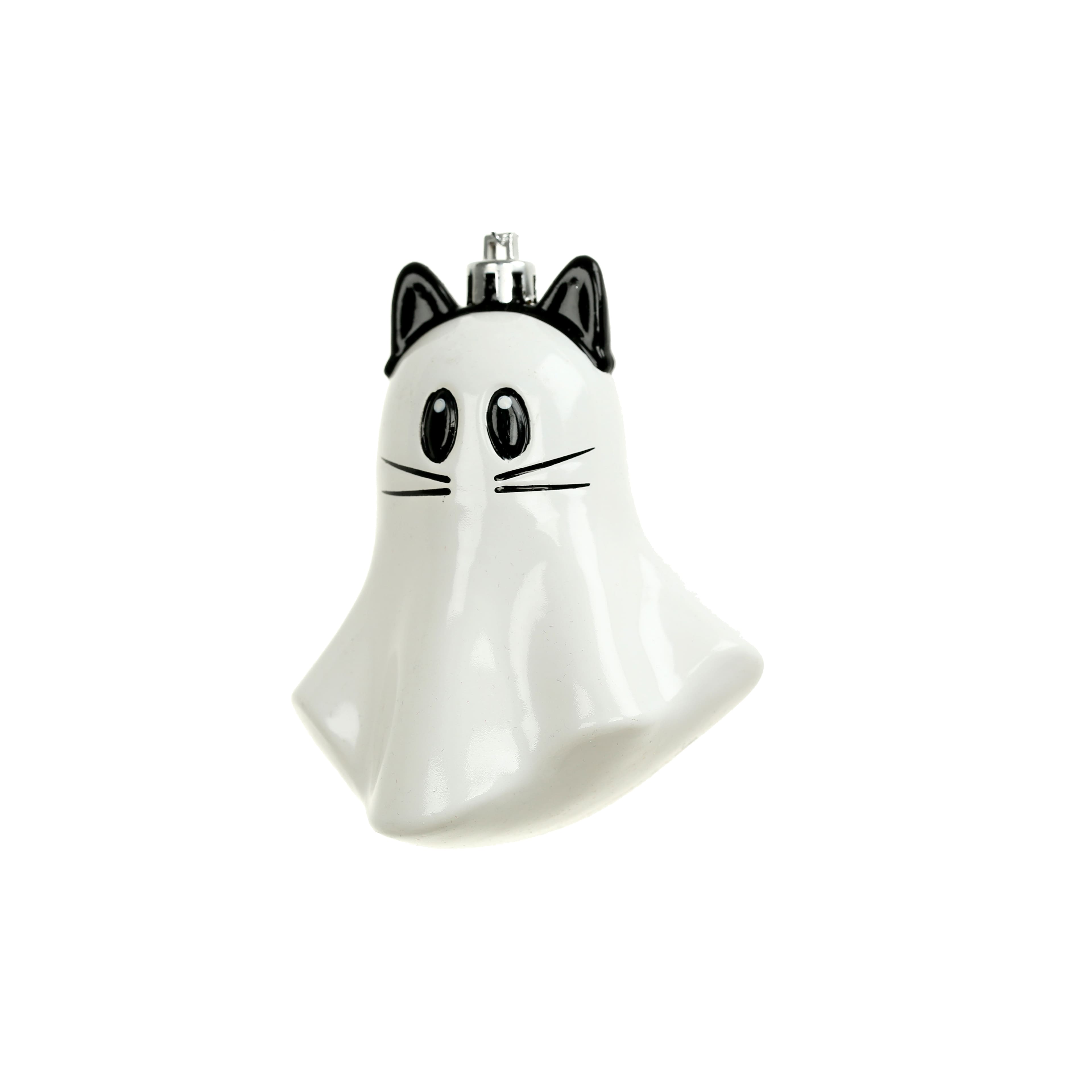 4&#x22; Cat Ghost Plastic Ornament by Ashland&#xAE;