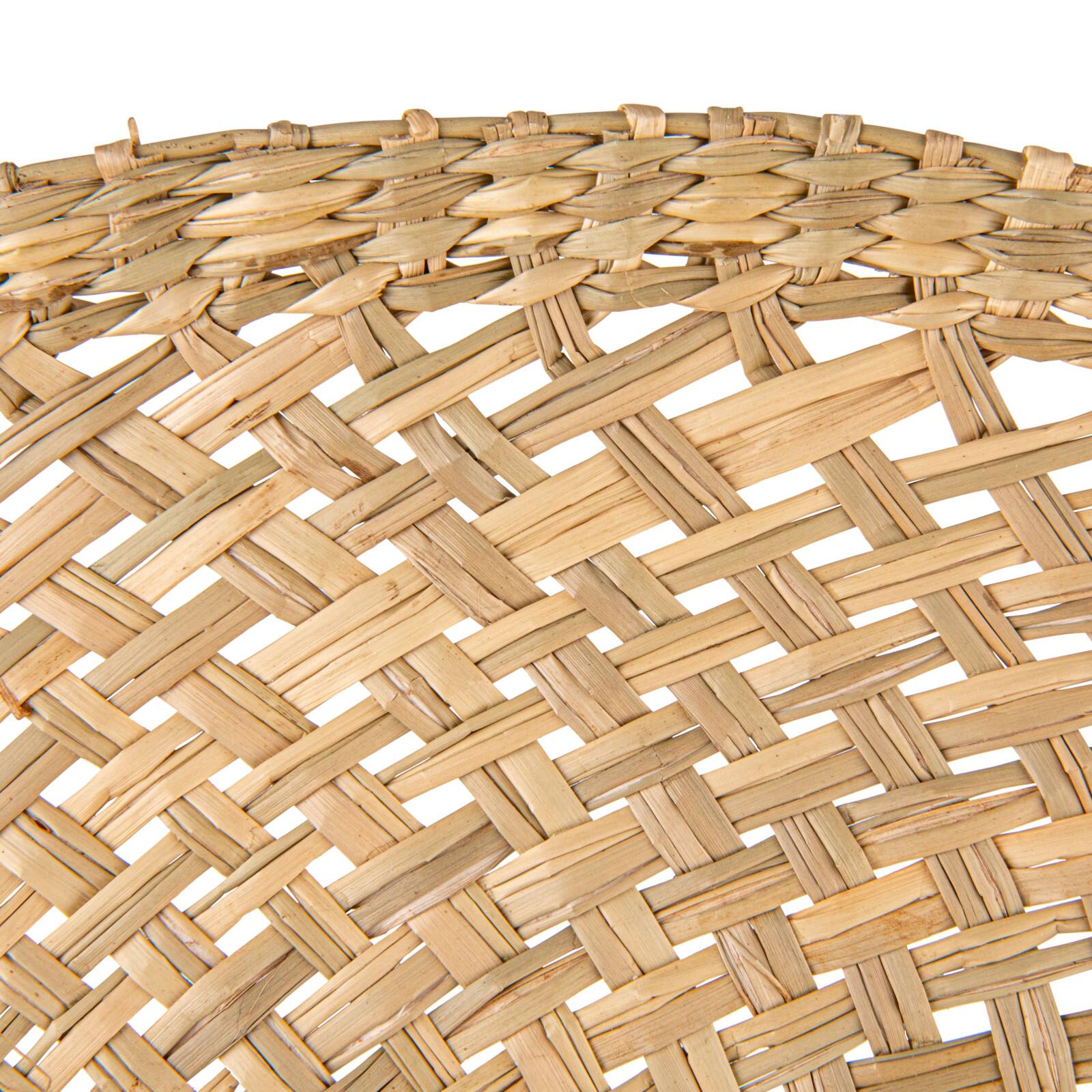 Hello Honey&#xAE; 18.25&#x22; Natural Breezy Seagrass Fan Wall Art