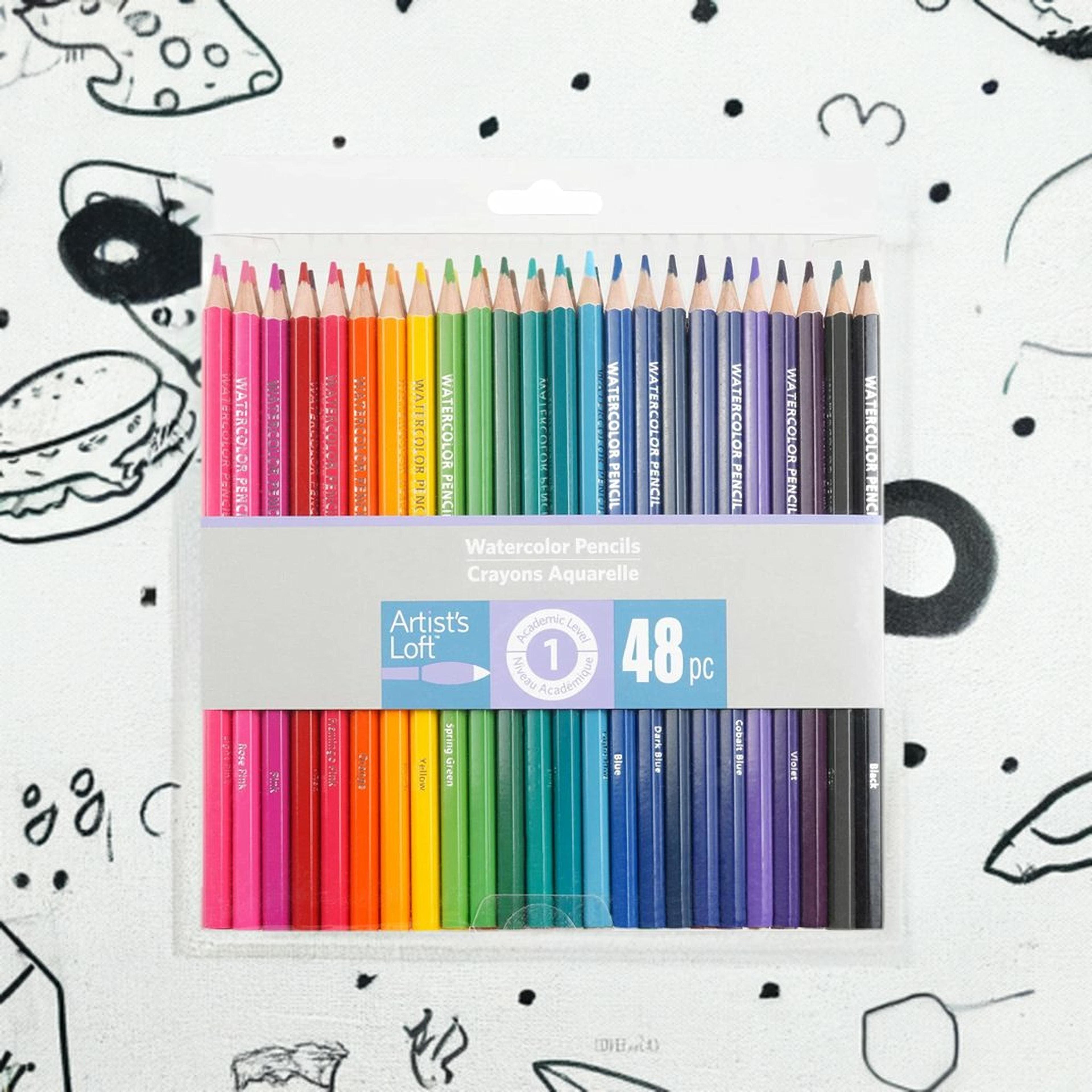 Watercolor Pencil Set by Artist&#x27;s Loft&#x2122;, 48 ct.  