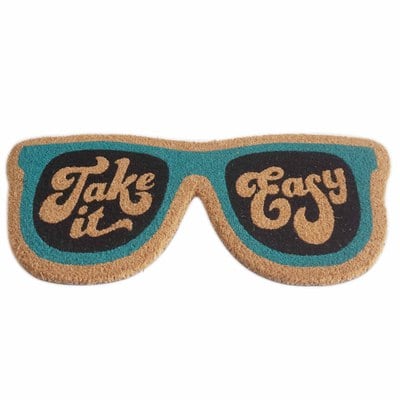 Take It Easy Sunglass Doormat by Ashland® | Michaels