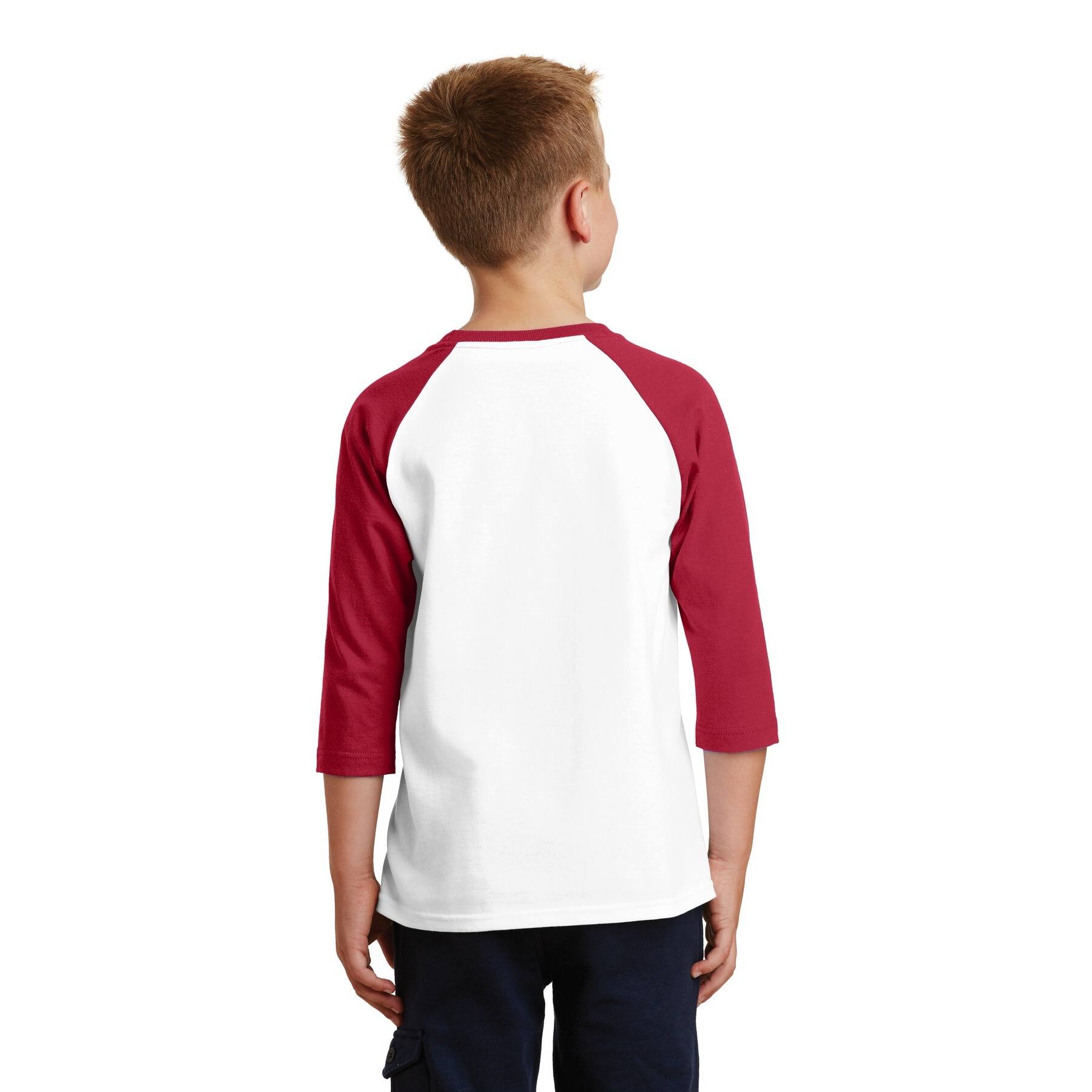 Port &#x26; Company Youth Raglan Tee