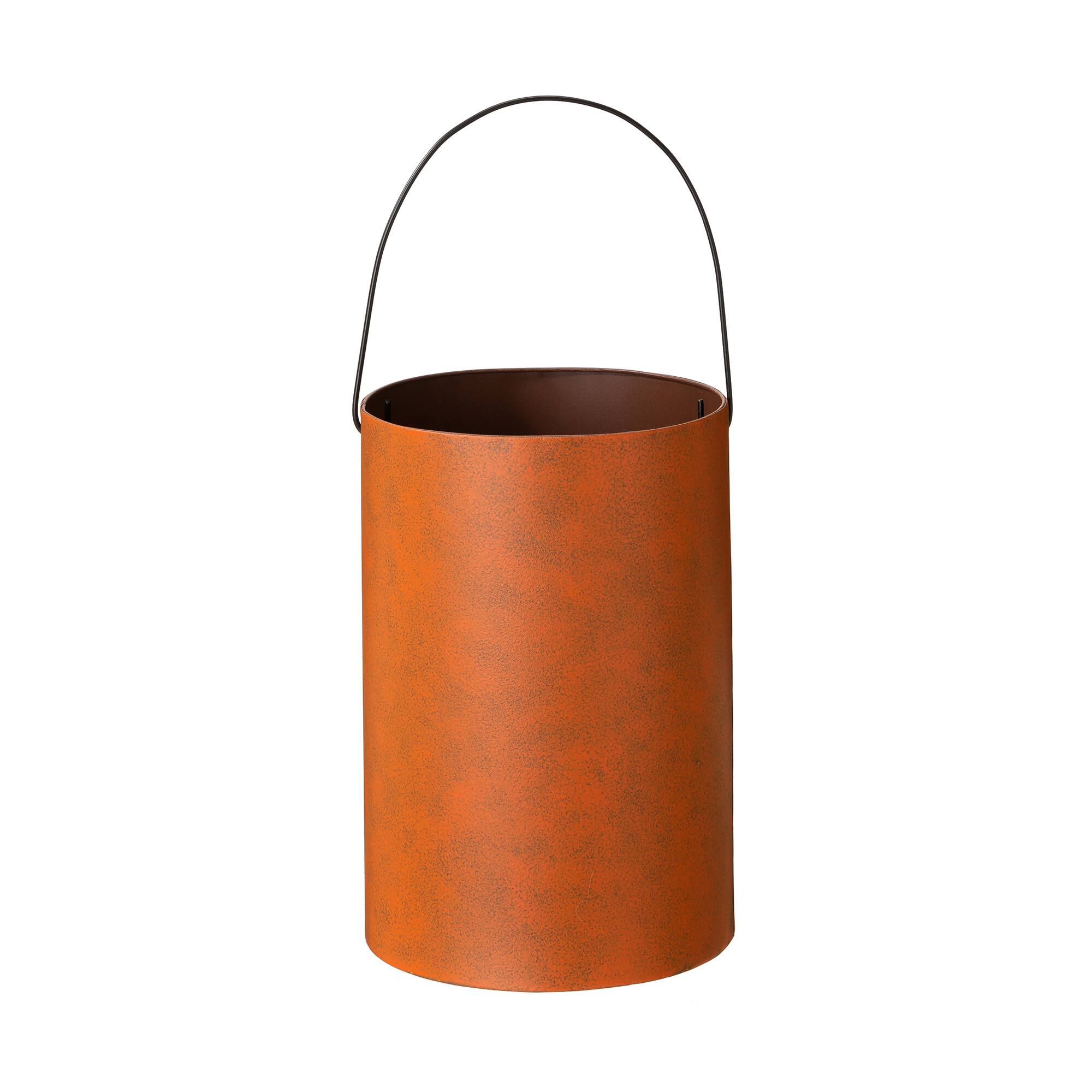 Glitzhome® Metal Cutout Pumpkin Bucket Set